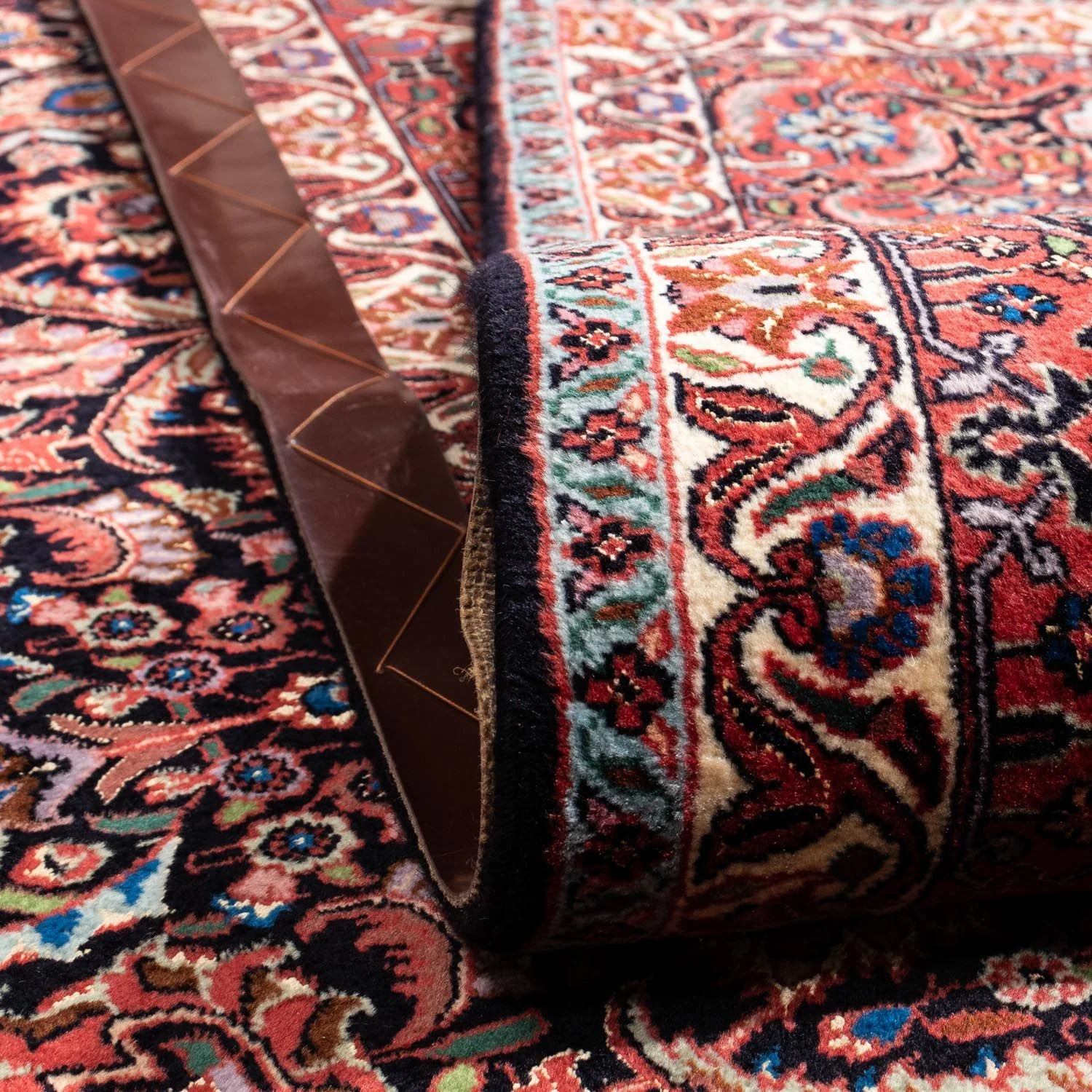 Perserteppich - Bidjar - Royal 342 x 256 cm - dunkelblau - Image 4