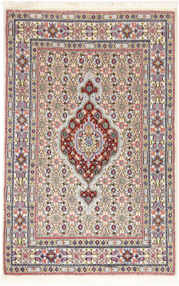 Perserteppich - Classic - 121 x 78 cm - dunkelbeige