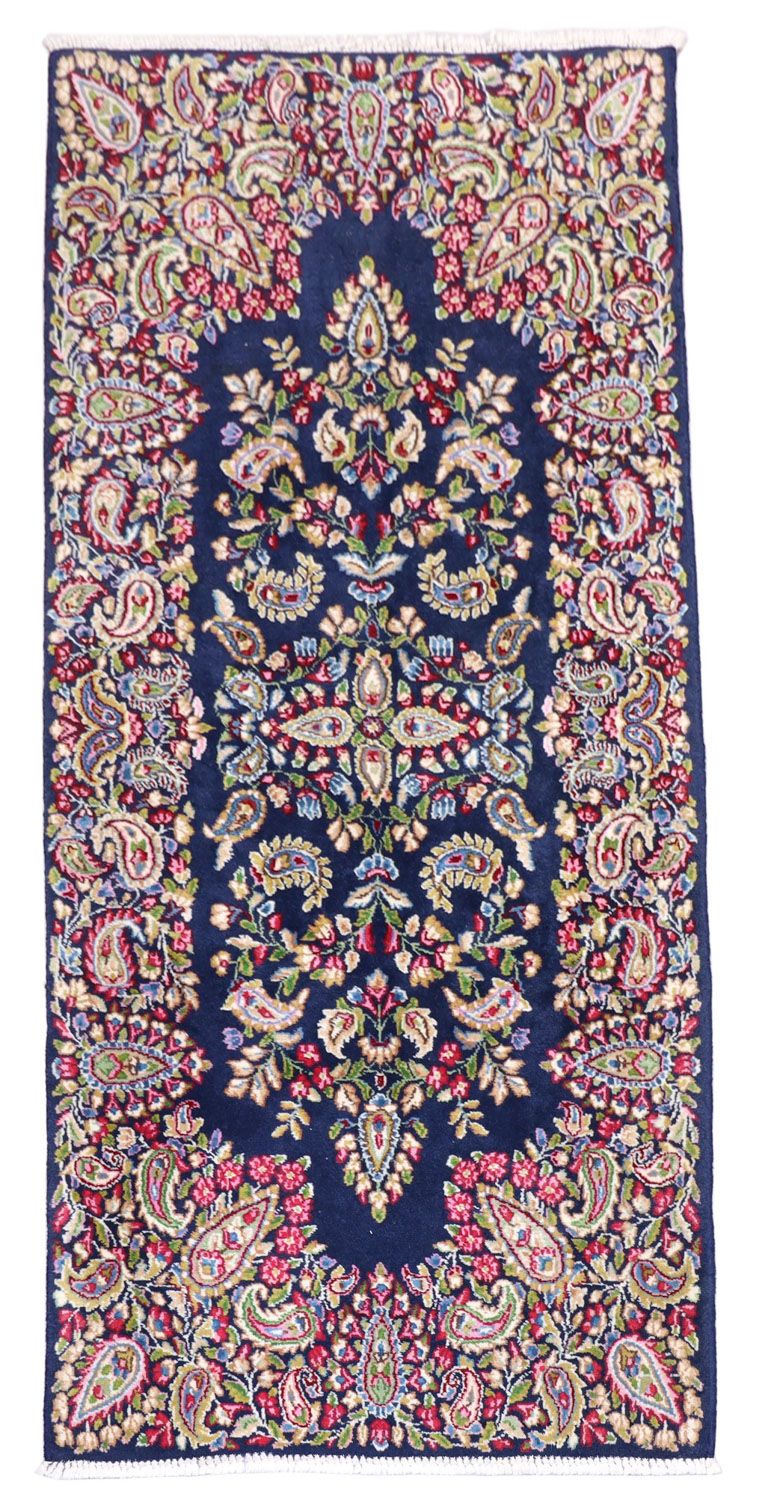 Perserteppich - Classic 186 x 89 cm - dunkelblau