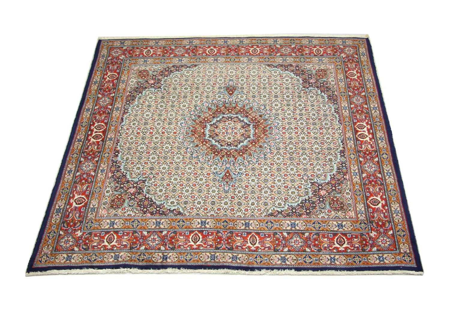 Perserteppich - Classic 195 x 195 cm - beige