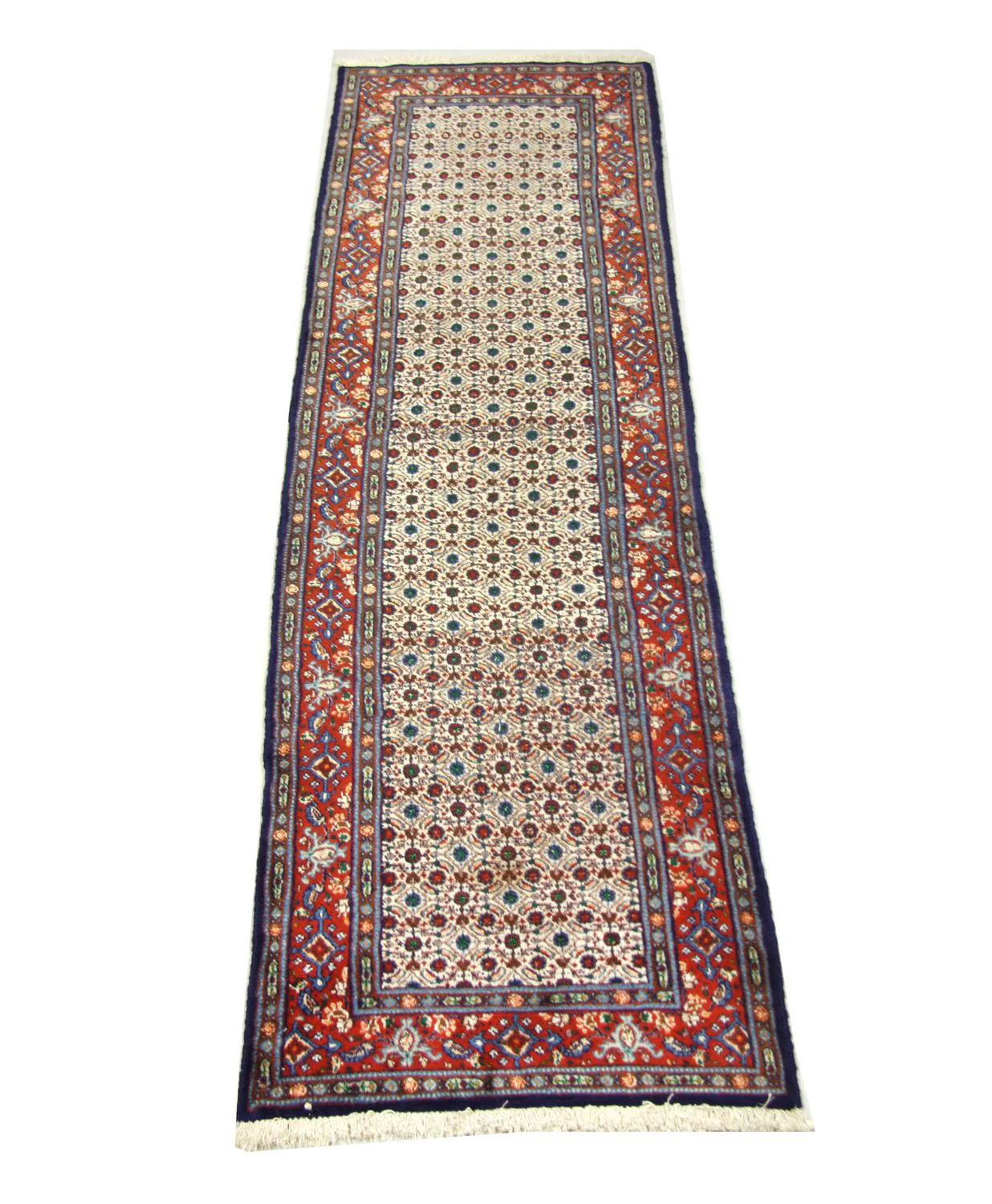 Perserteppich - Classic 290 x 80 cm - blau