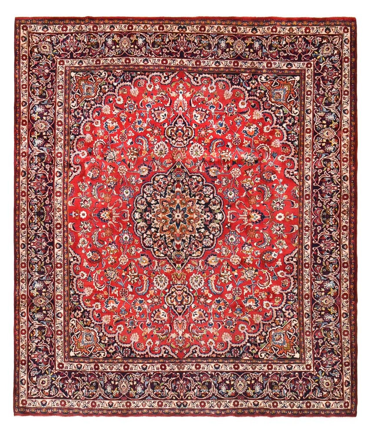 Maschad Teppich 341x294cm - Perserteppich