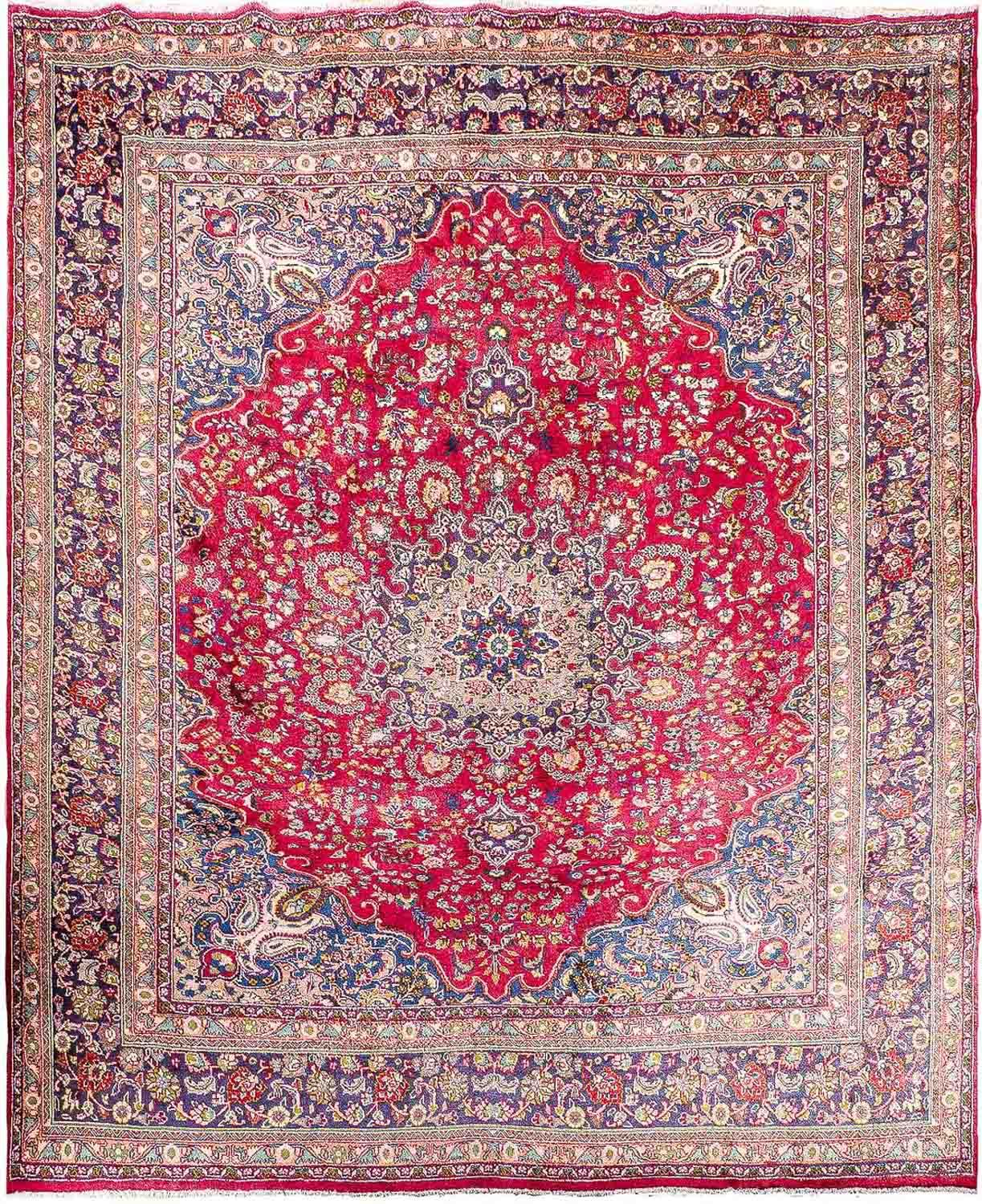 Maschad Teppich 396x298cm - Perserteppich