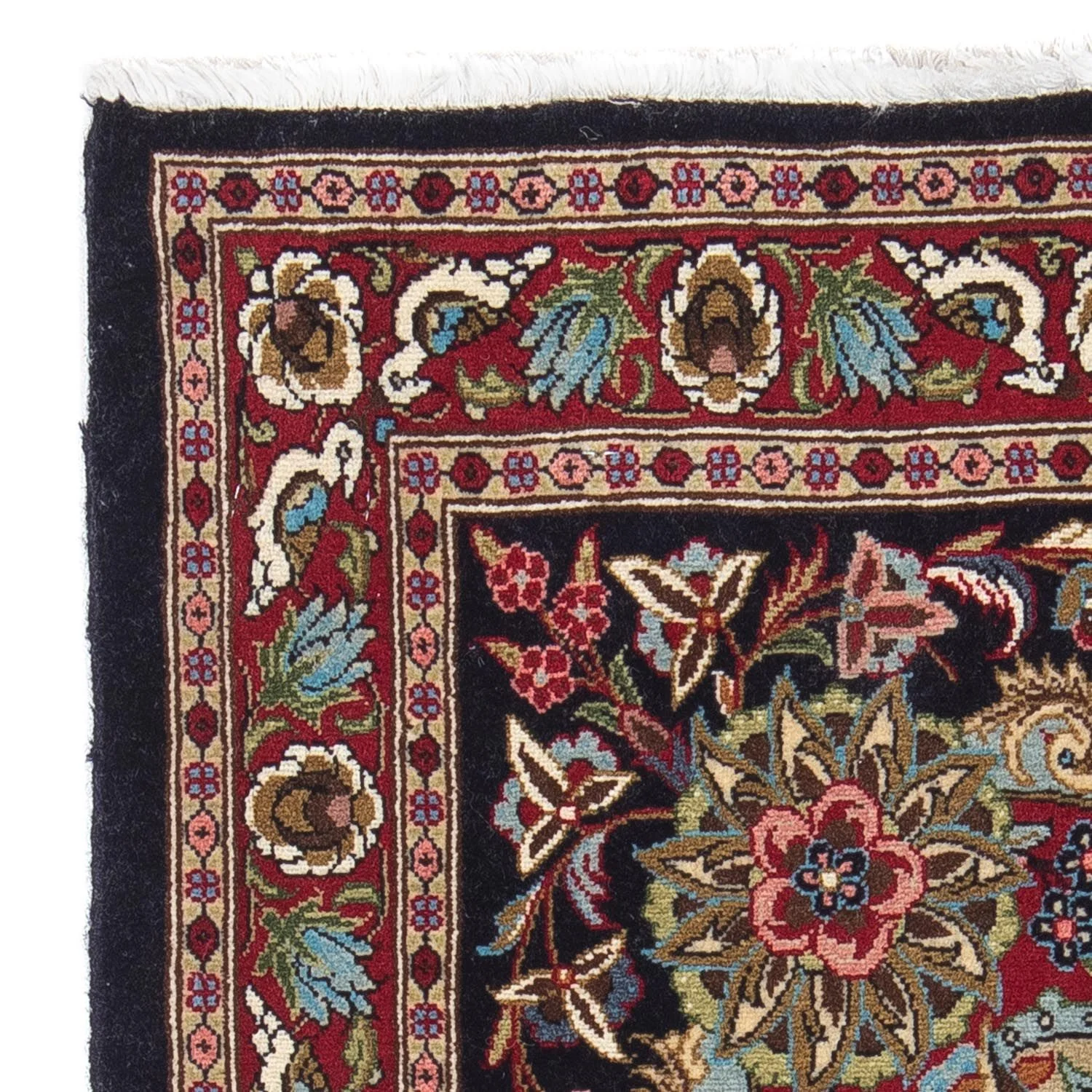 Perserteppich - Classic 80 x 63 cm - schwarz - Image 3
