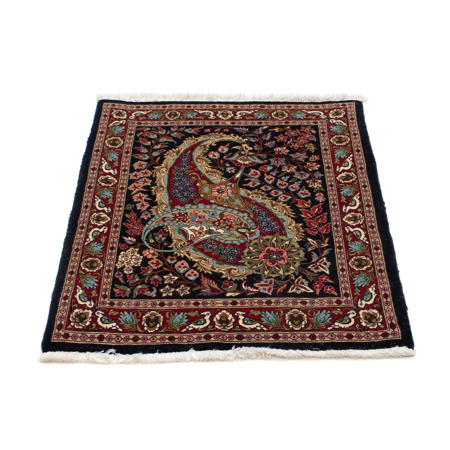 Perserteppich - Classic 80 x 63 cm - schwarz - Image 5