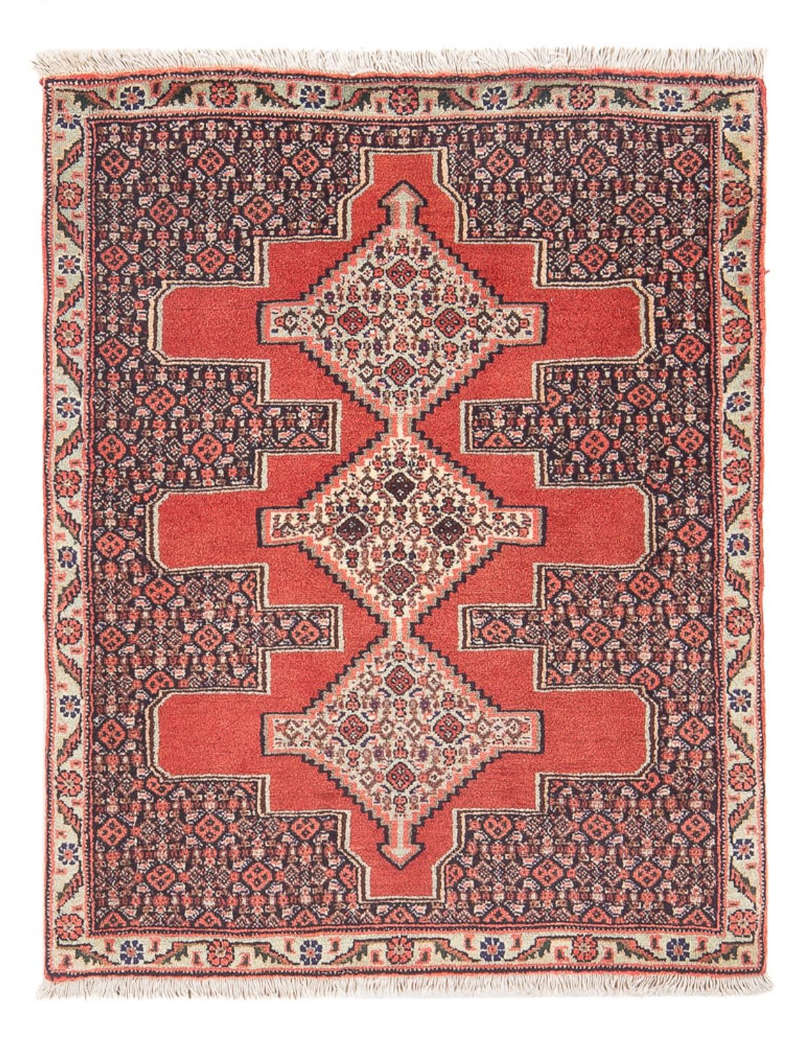 Senneh Teppich 98x72cm - Perserteppich