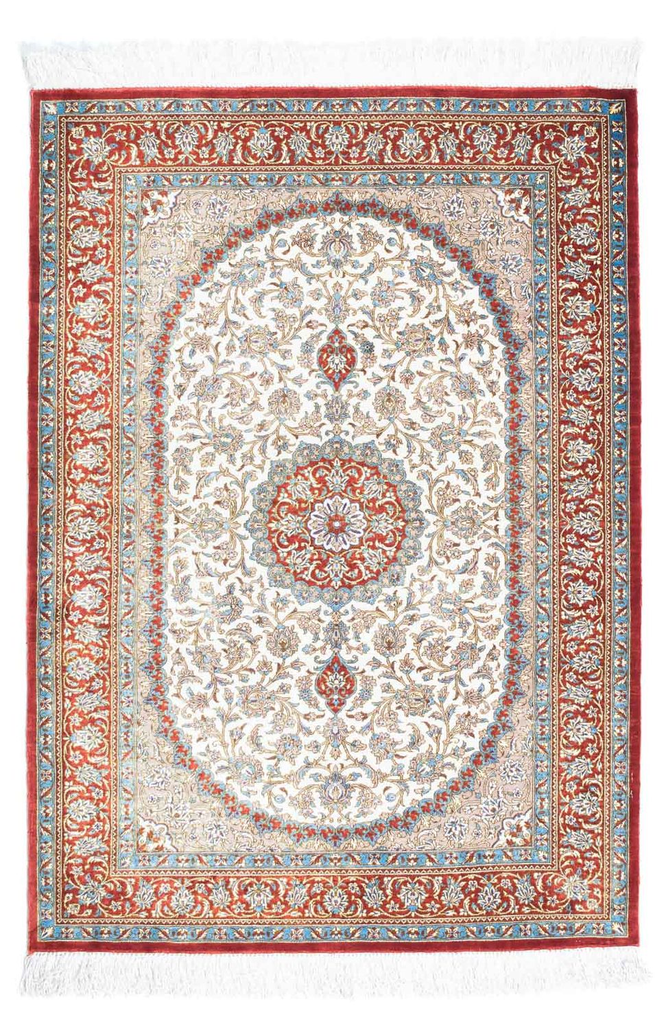 Ghom Teppich 118x80cm - Perserteppich
