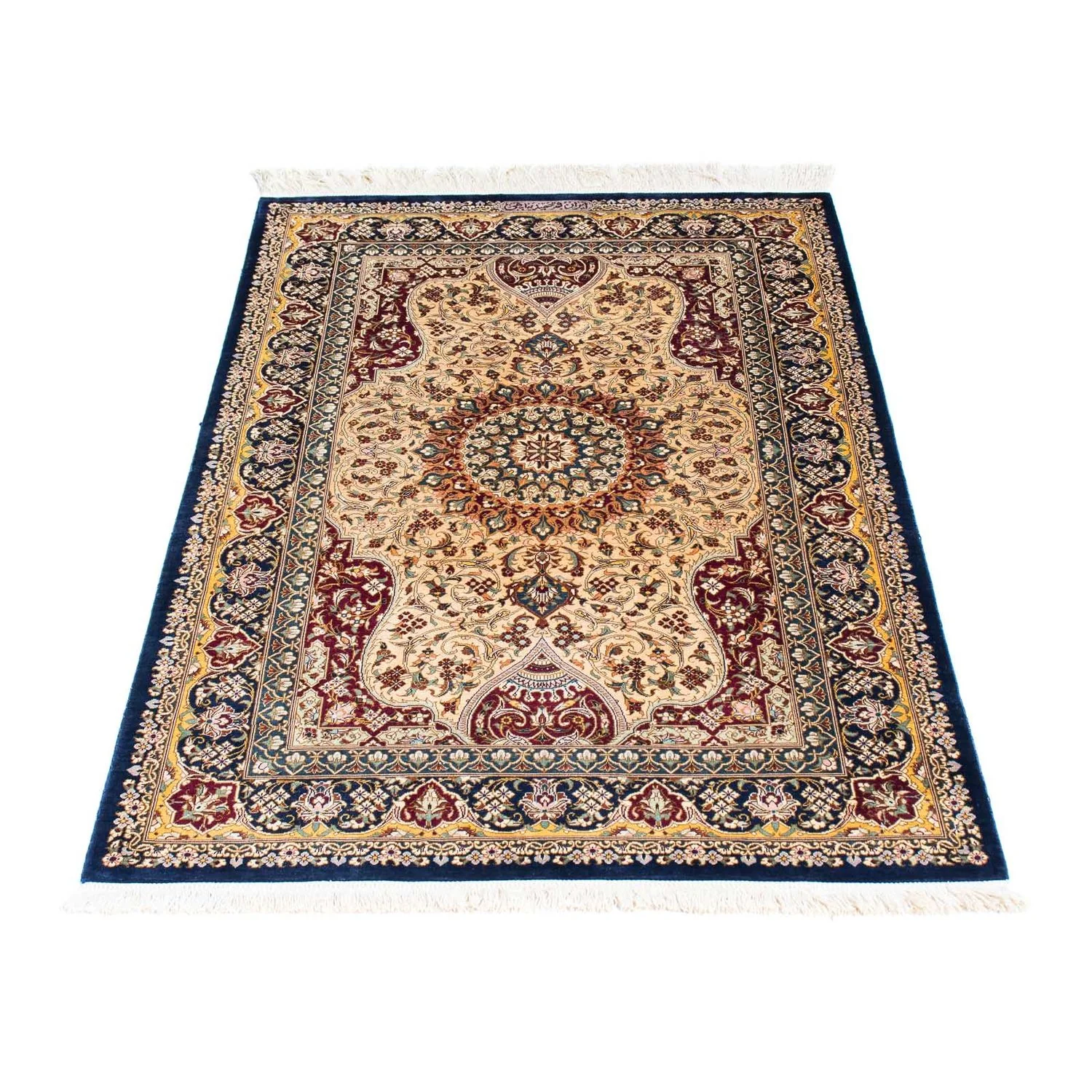 Ghom Teppich 123x77cm - Perserteppich - Image 5