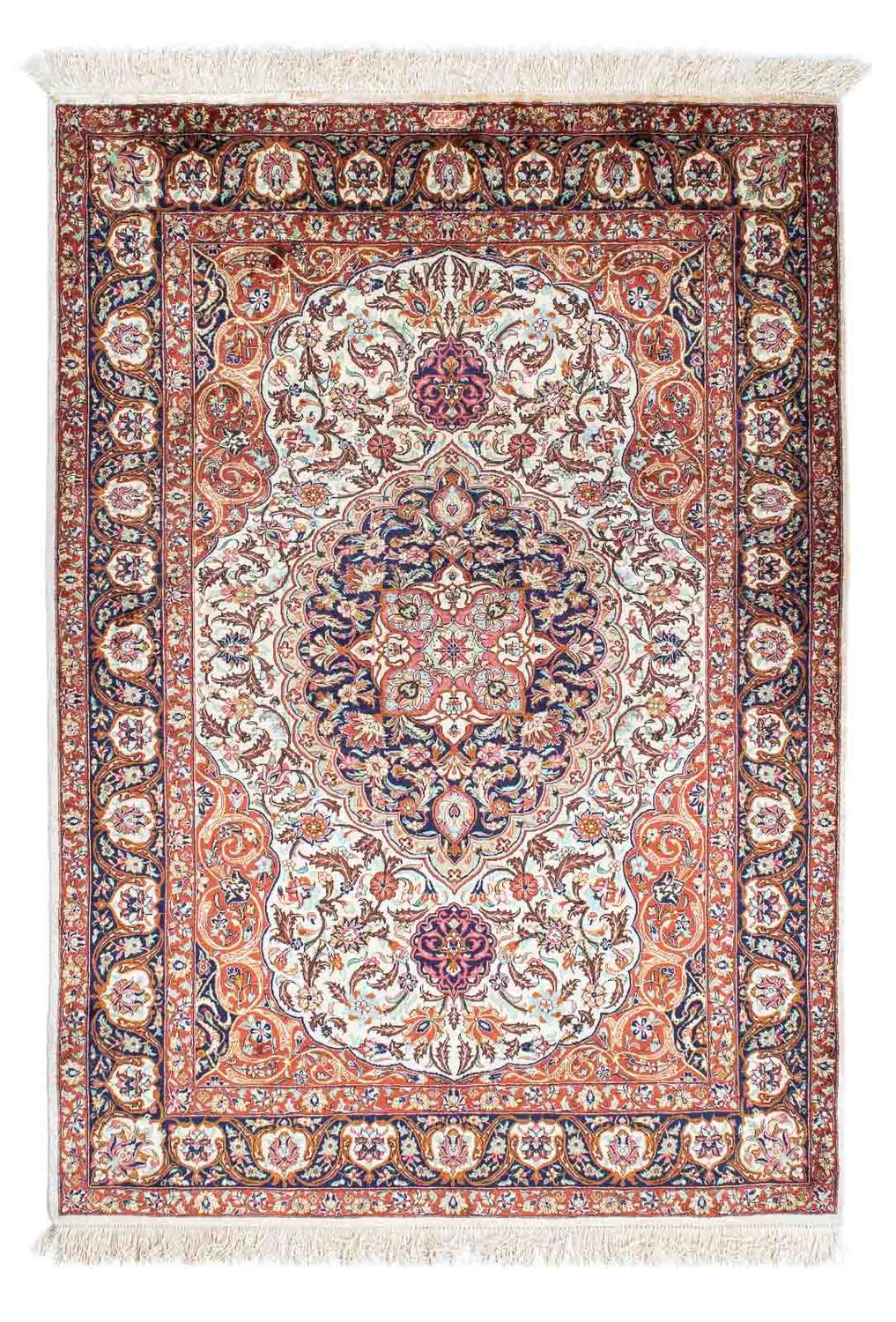 Ghom Teppich 148x102cm - Perserteppich