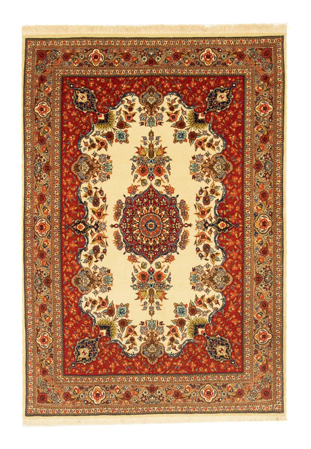 Ghom Teppich 151x105cm - Perserteppich