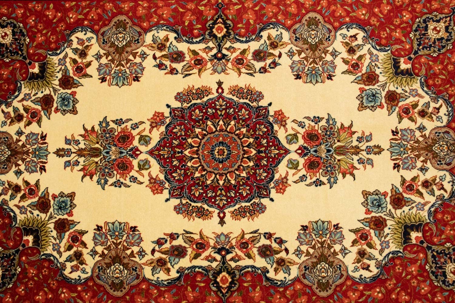 Ghom Teppich 151x105cm - Perserteppich - Image 2