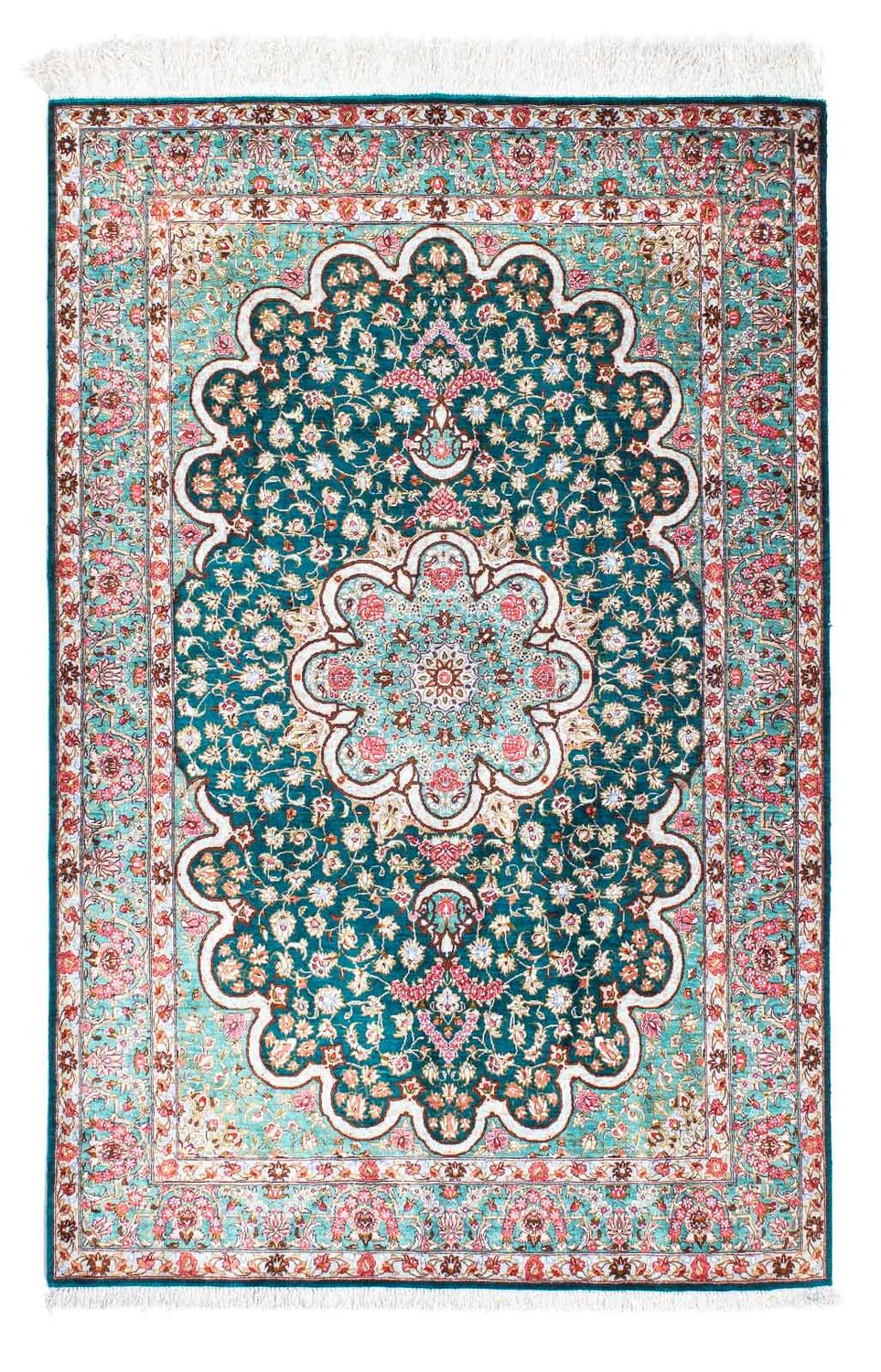 Ghom Teppich 152x100cm - Perserteppich