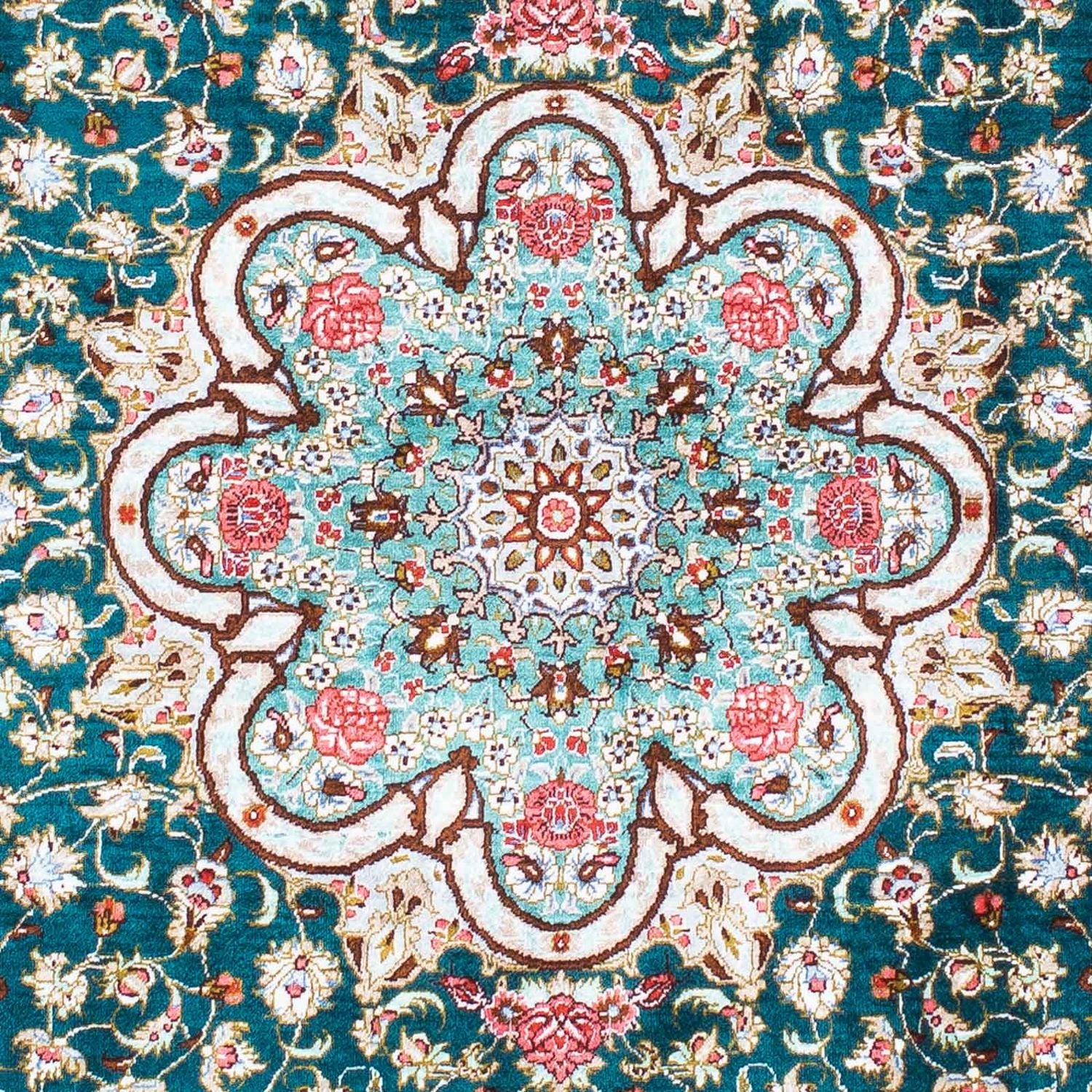Ghom Teppich 152x100cm - Perserteppich - Image 2