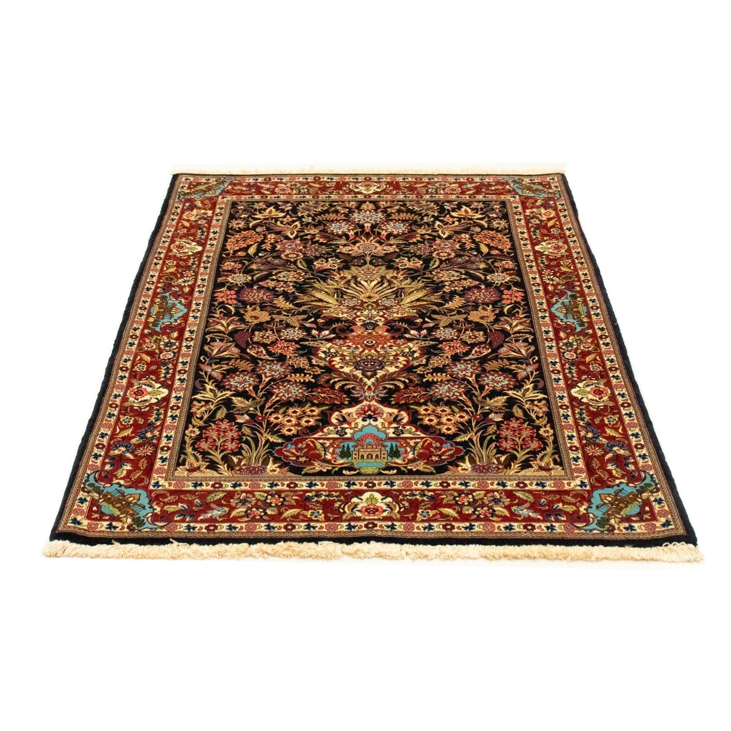 Ghom Teppich 156x102cm - Perserteppich - Image 5
