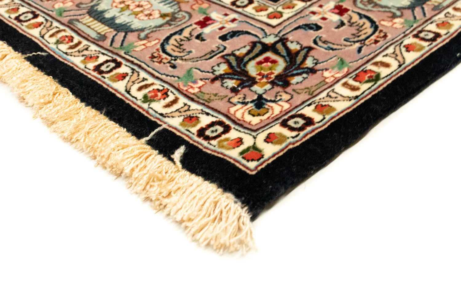 Perserteppich - Ghom 157 x 102 cm - schwarz - Image 3