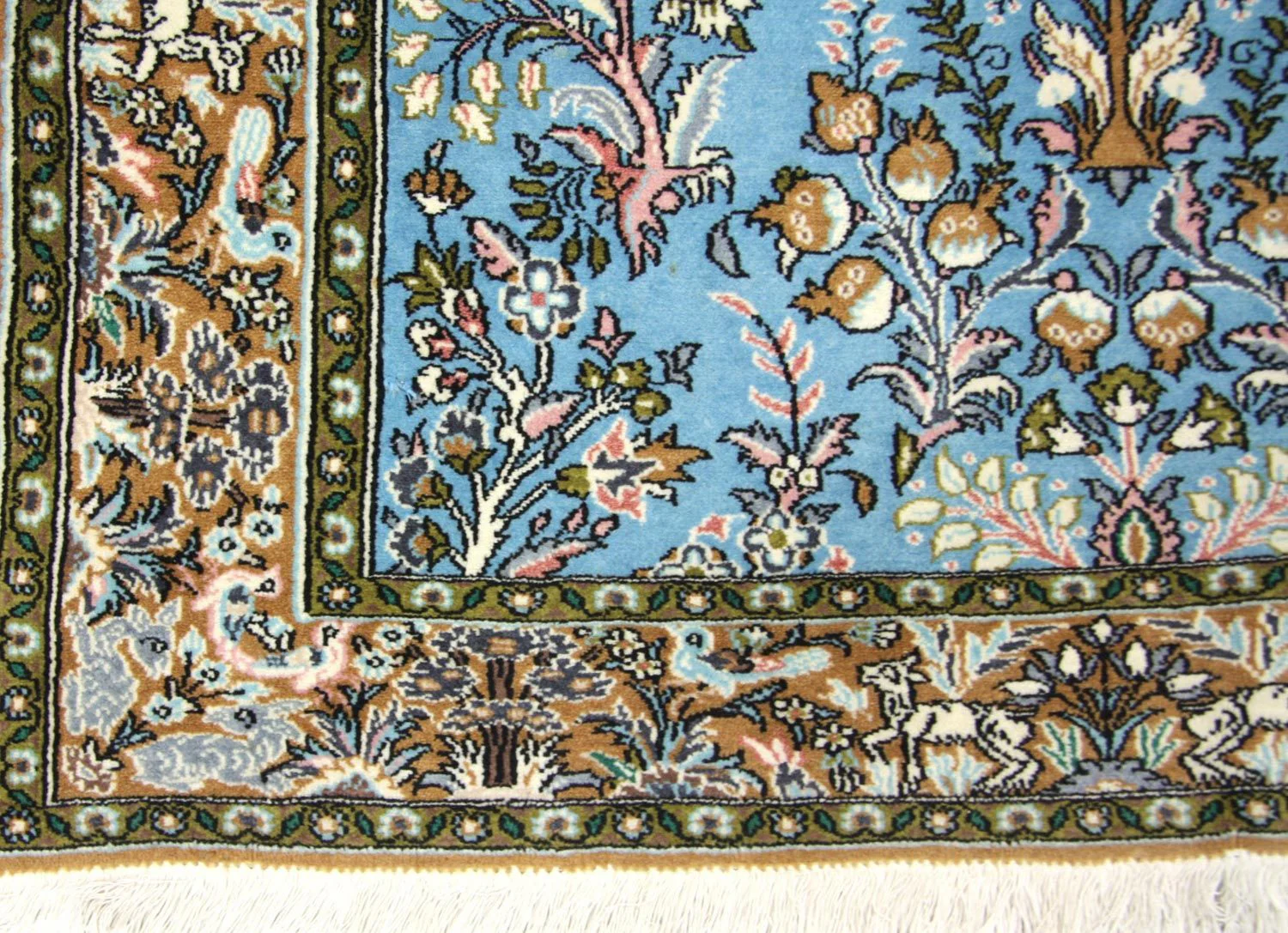 Perserteppich - Ghom 159 x 108 cm - blau - Image 3