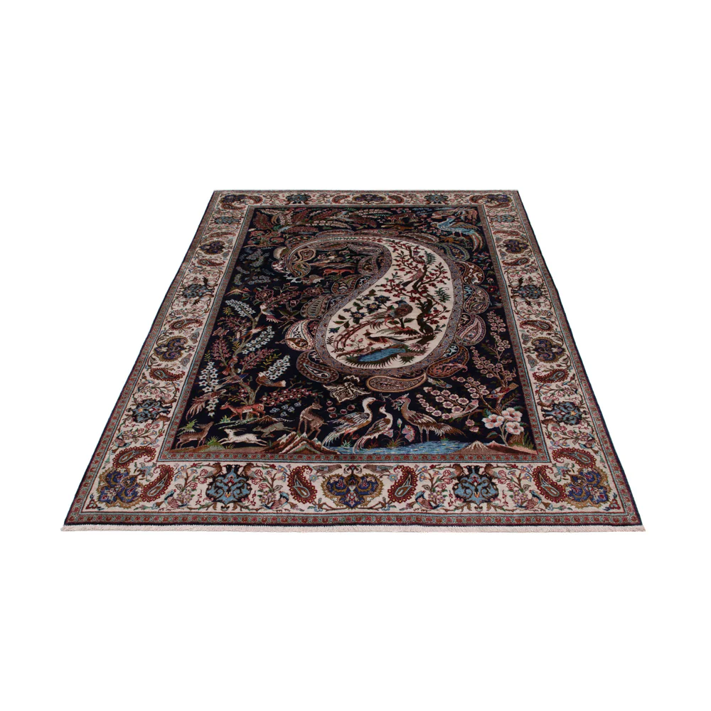 Ghom Teppich 195x140cm - Perserteppich - Image 6