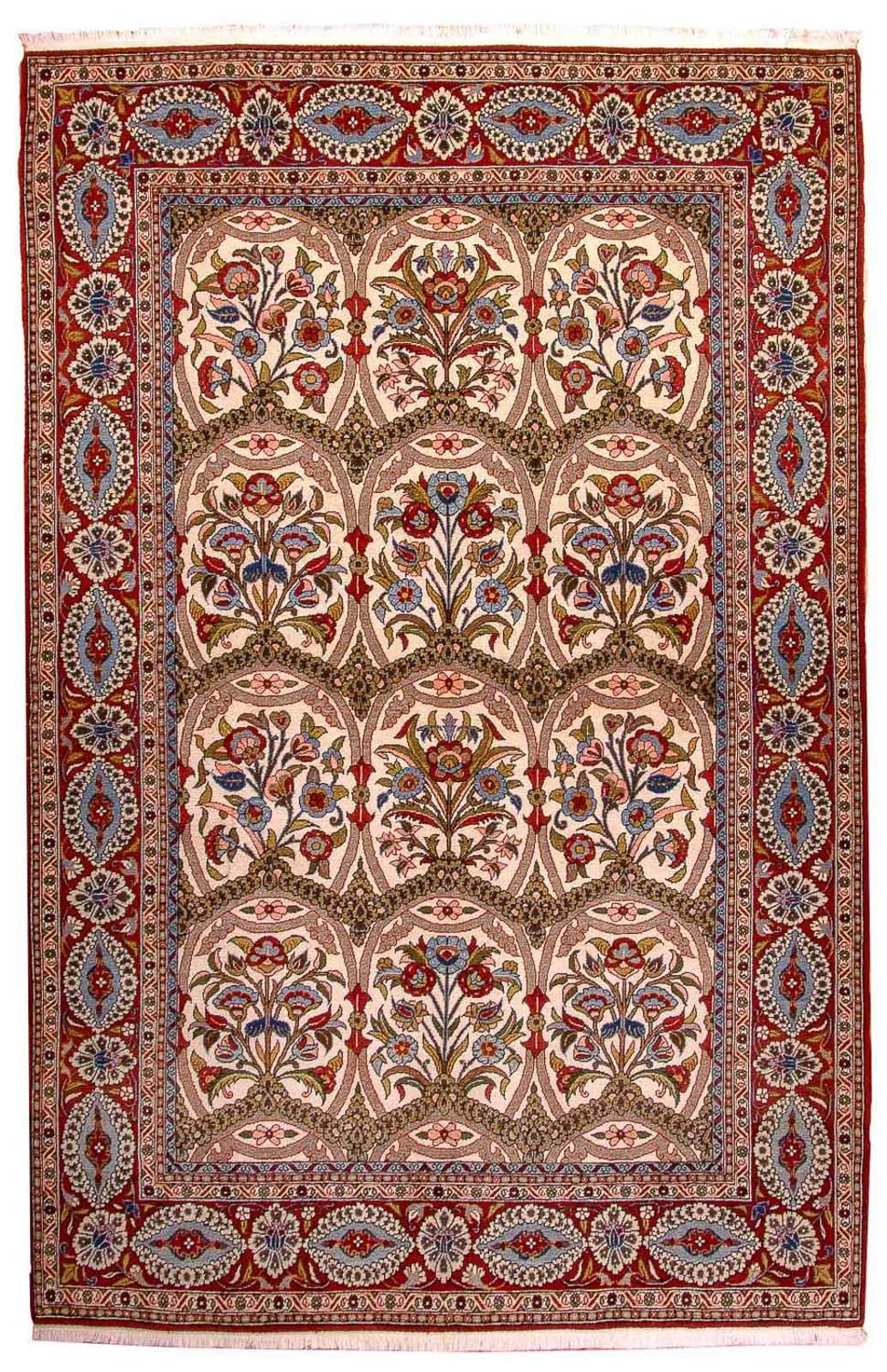 Ghom Teppich 215x141cm - Perserteppich