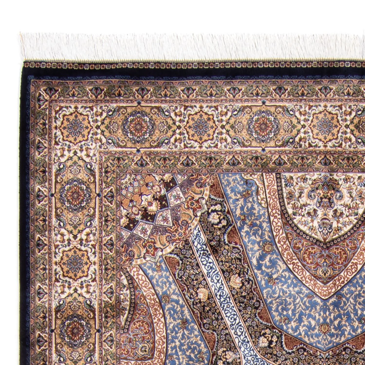 Perserteppich - Ghom - 230 x 150 cm - mehrfarbig - Image 3