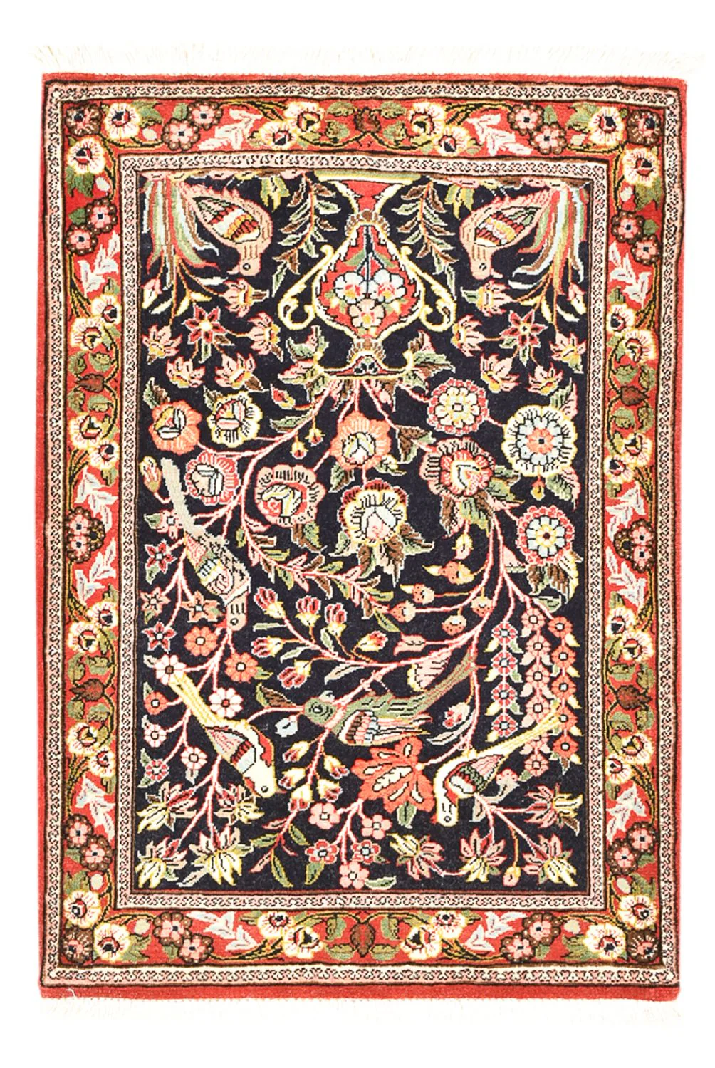 Ghom Teppich 81x57cm - Perserteppich