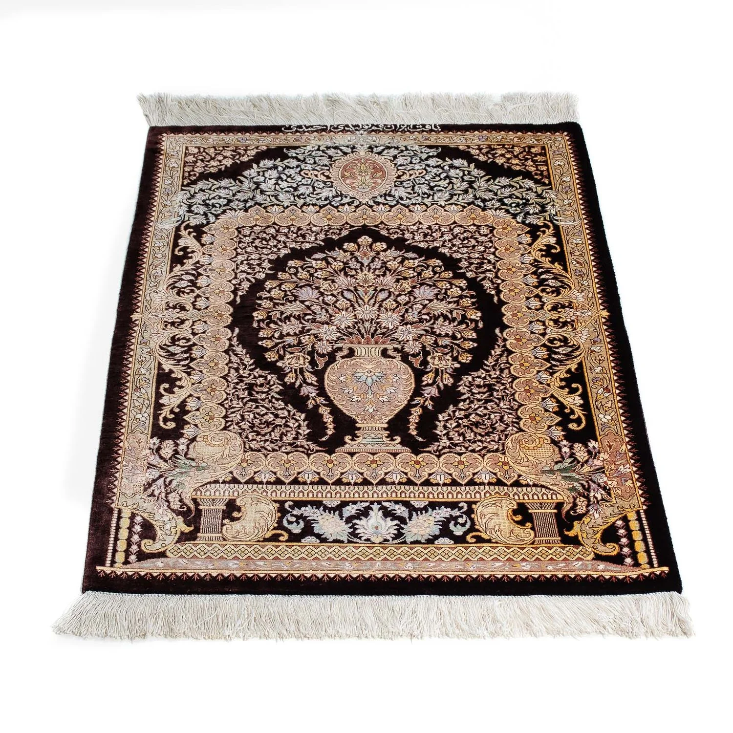 Ghom Teppich 90x61cm - Perserteppich - Image 5