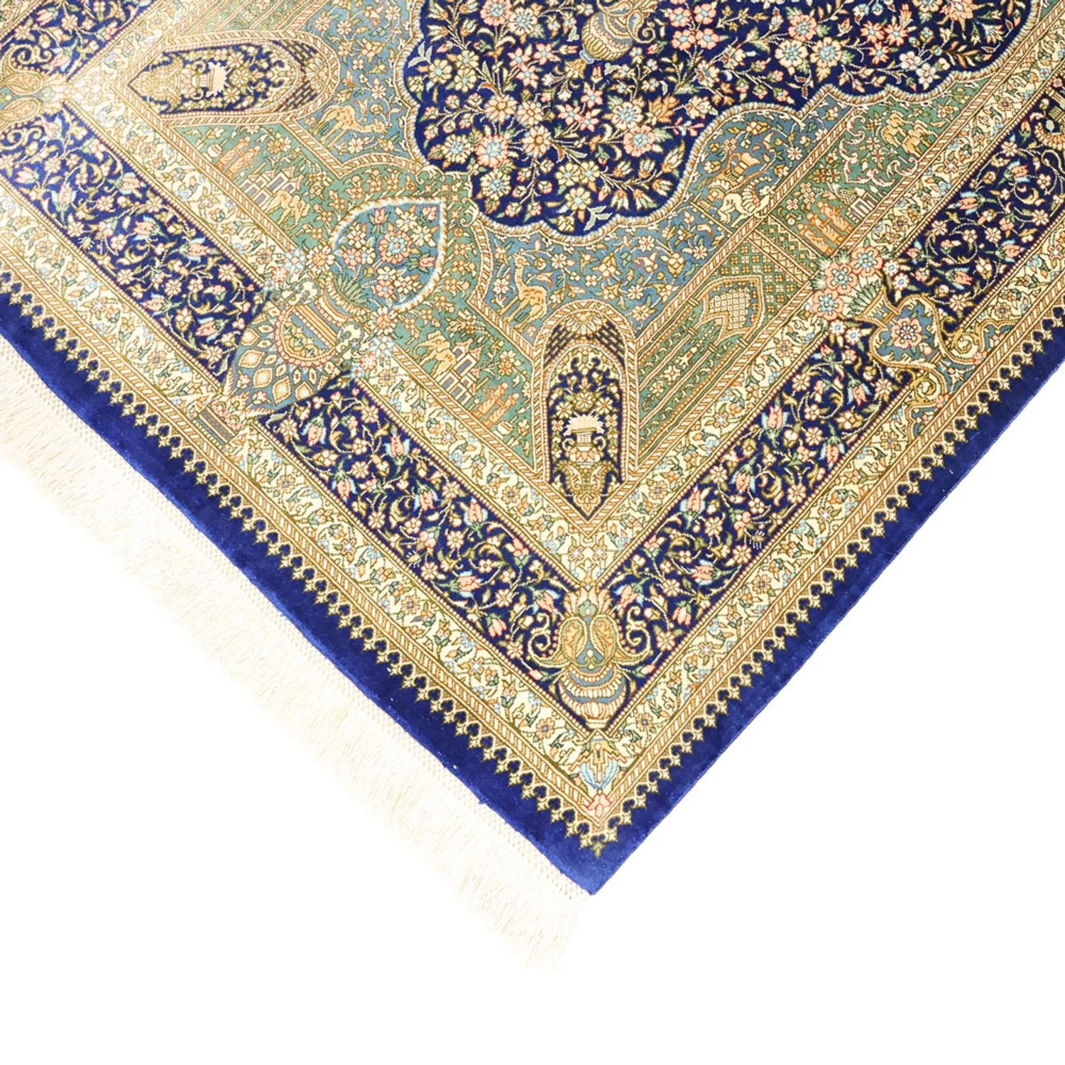 Ghom Teppich 126x76cm - Perserteppich - Image 4