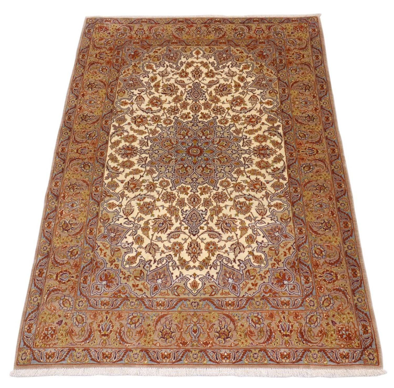 Perserteppich - Isfahan - Premium 164 x 112 cm - beige - Image 3