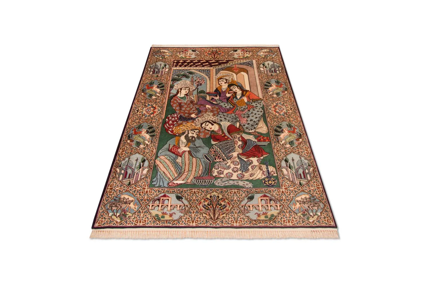 Isfahan Teppich 165x110cm - Perserteppich - Image 5