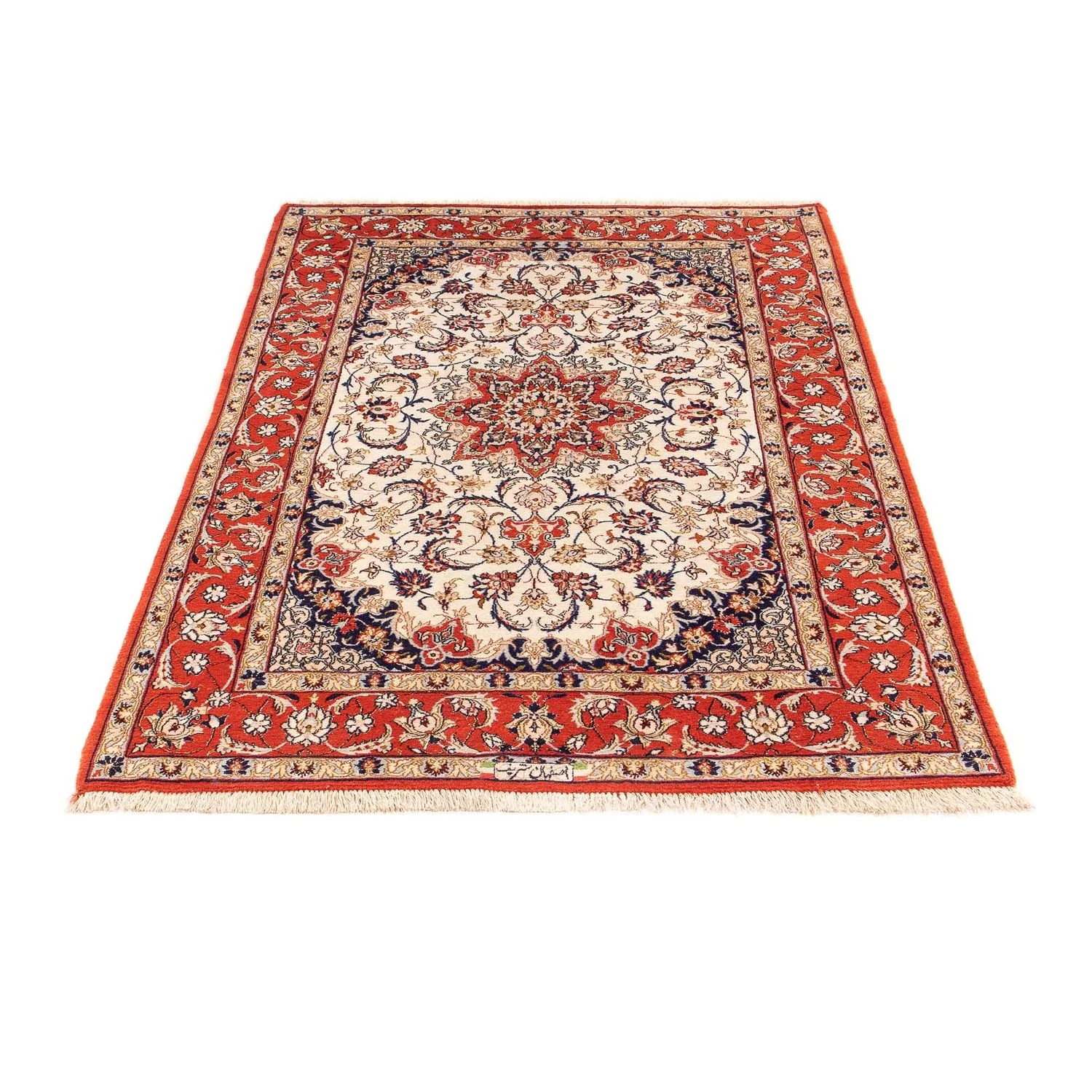 Perserteppich - Isfahan - Premium 166 x 110 cm - beige - Image 5