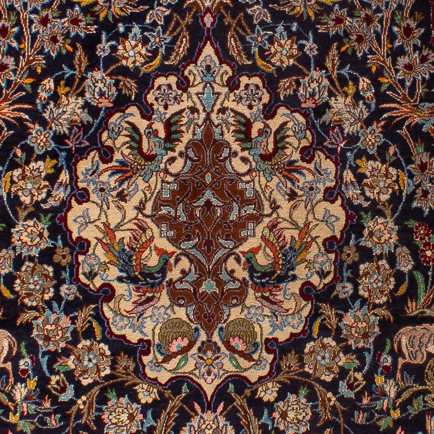 Perserteppich - Isfahan - Premium 173 x 117 cm - dunkelblau - Image 2