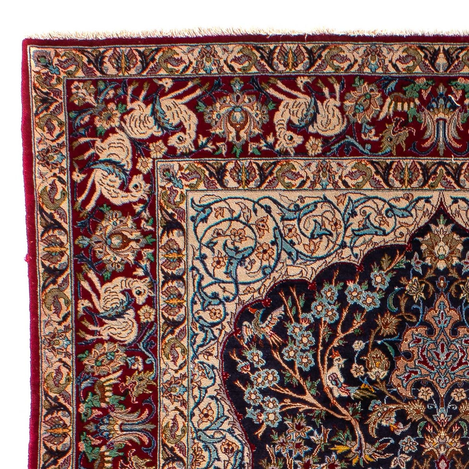Perserteppich - Isfahan - Premium 173 x 117 cm - dunkelblau - Image 3