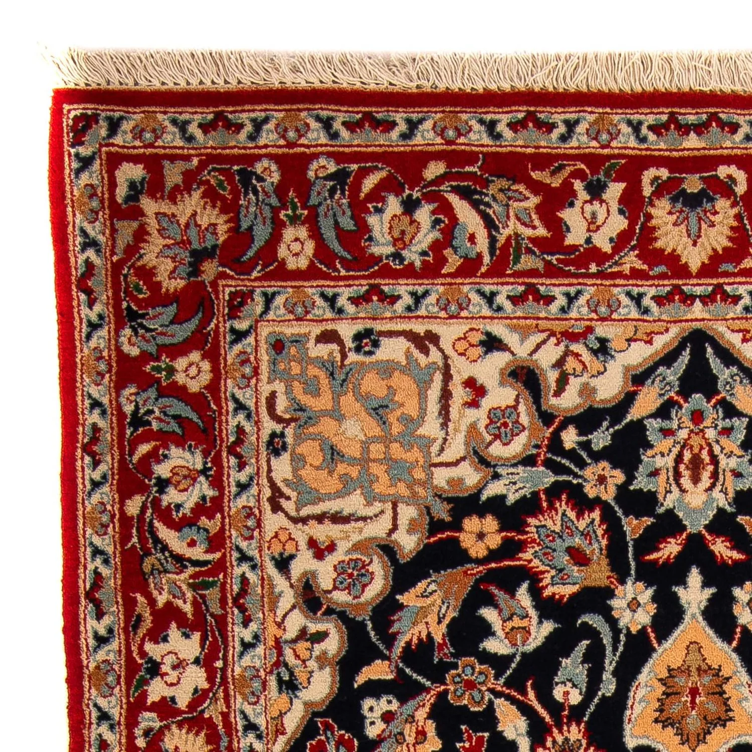 Perserteppich - Isfahan - Premium 175 x 100 cm - dunkelblau - Image 3
