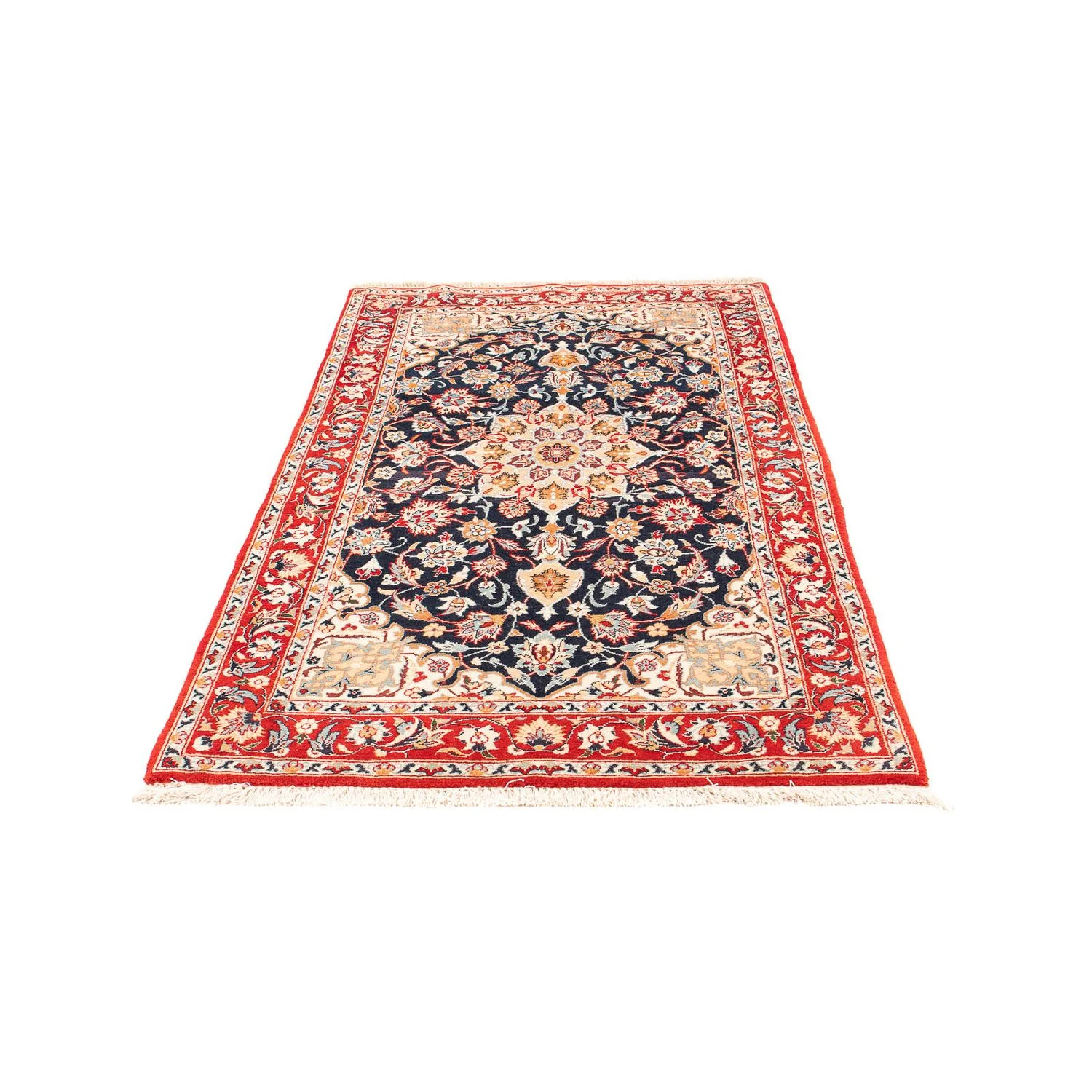 Perserteppich - Isfahan - Premium 175 x 100 cm - dunkelblau - Image 5