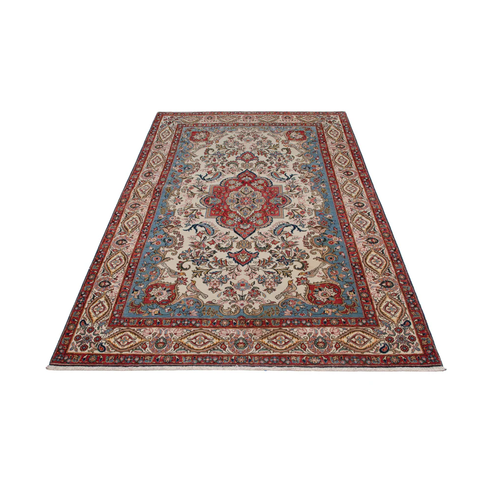 Isfahan Teppich 225x135cm - Perserteppich - Image 6
