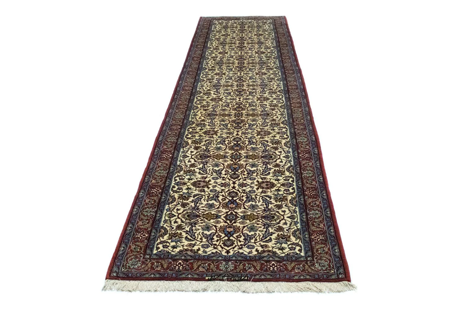Perserteppich - Isfahan - Premium 364 x 90 cm - beige - Image 5