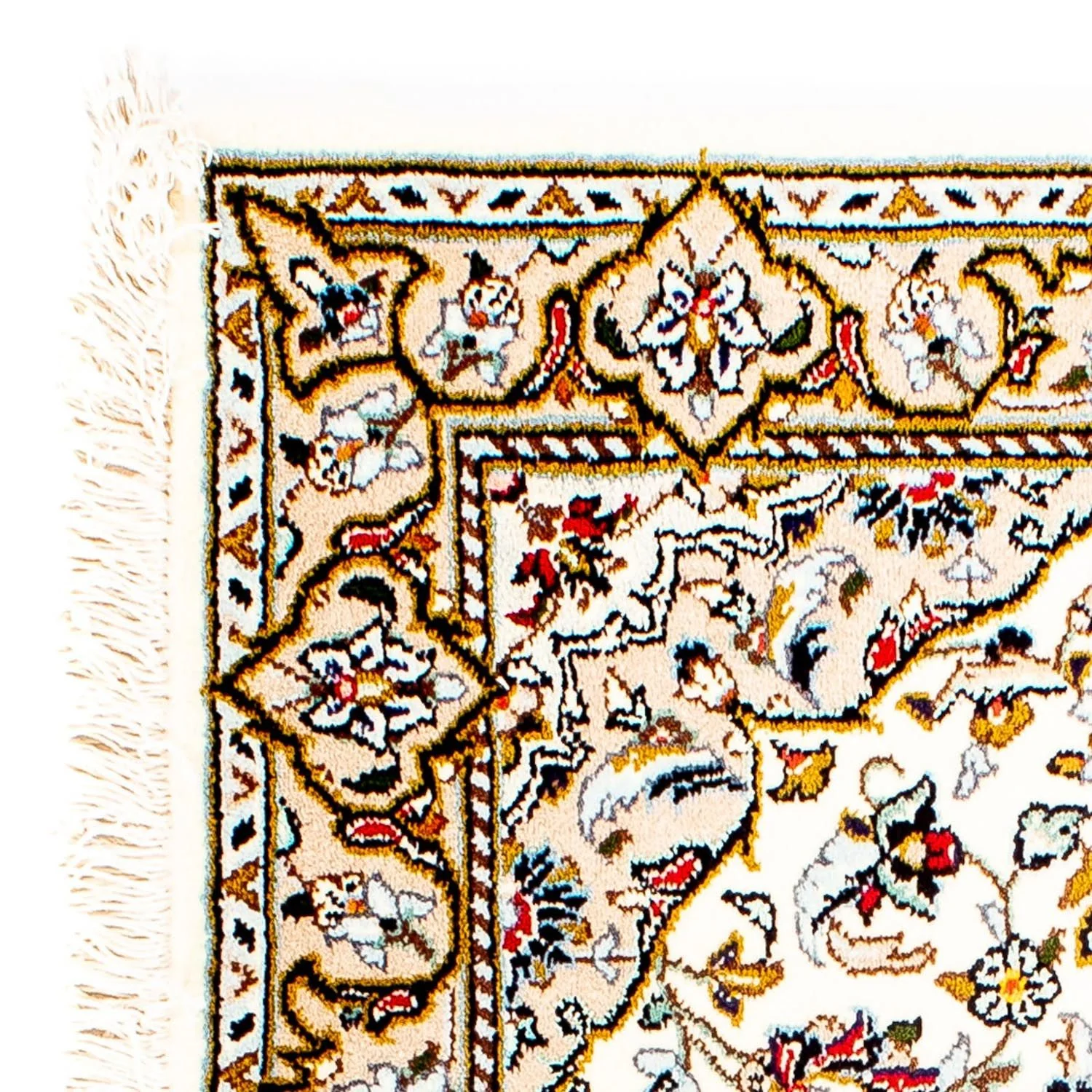 Perserteppich - Keshan 100 x 69 cm - beige - Image 3