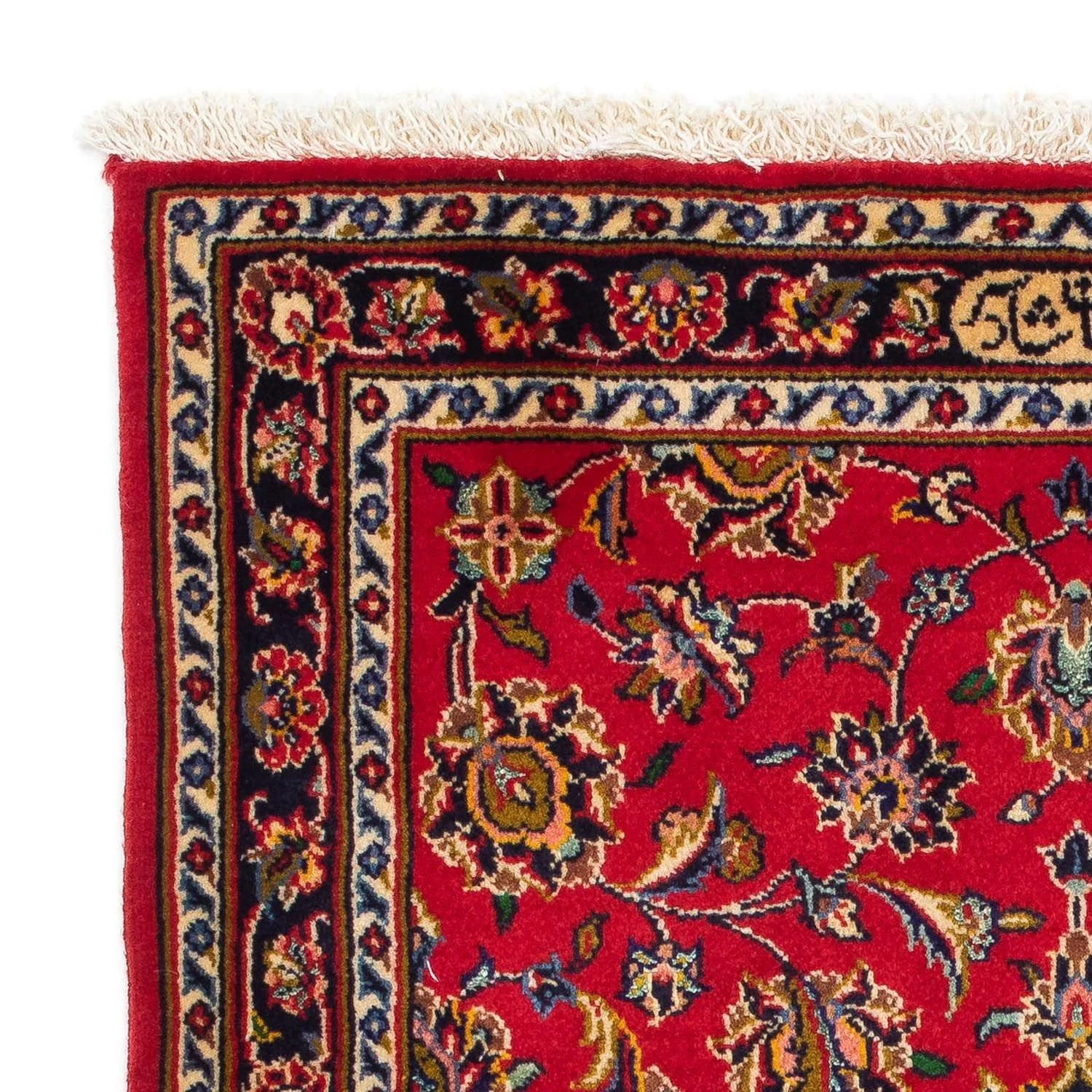 Perserteppich - Keshan 118 x 79 cm - rot - Image 3