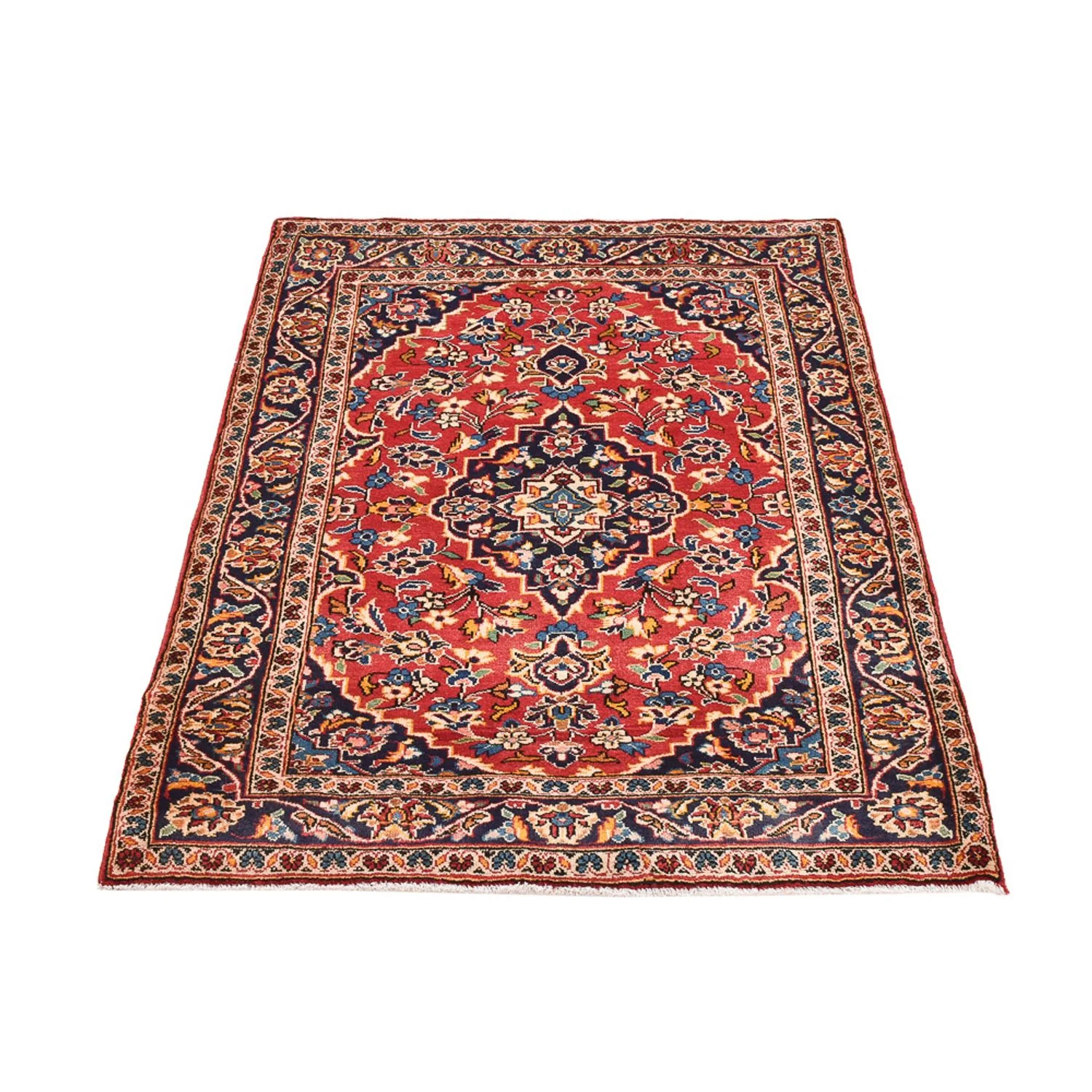Perserteppich - Keshan - 142 x 100 cm - rot - Image 5