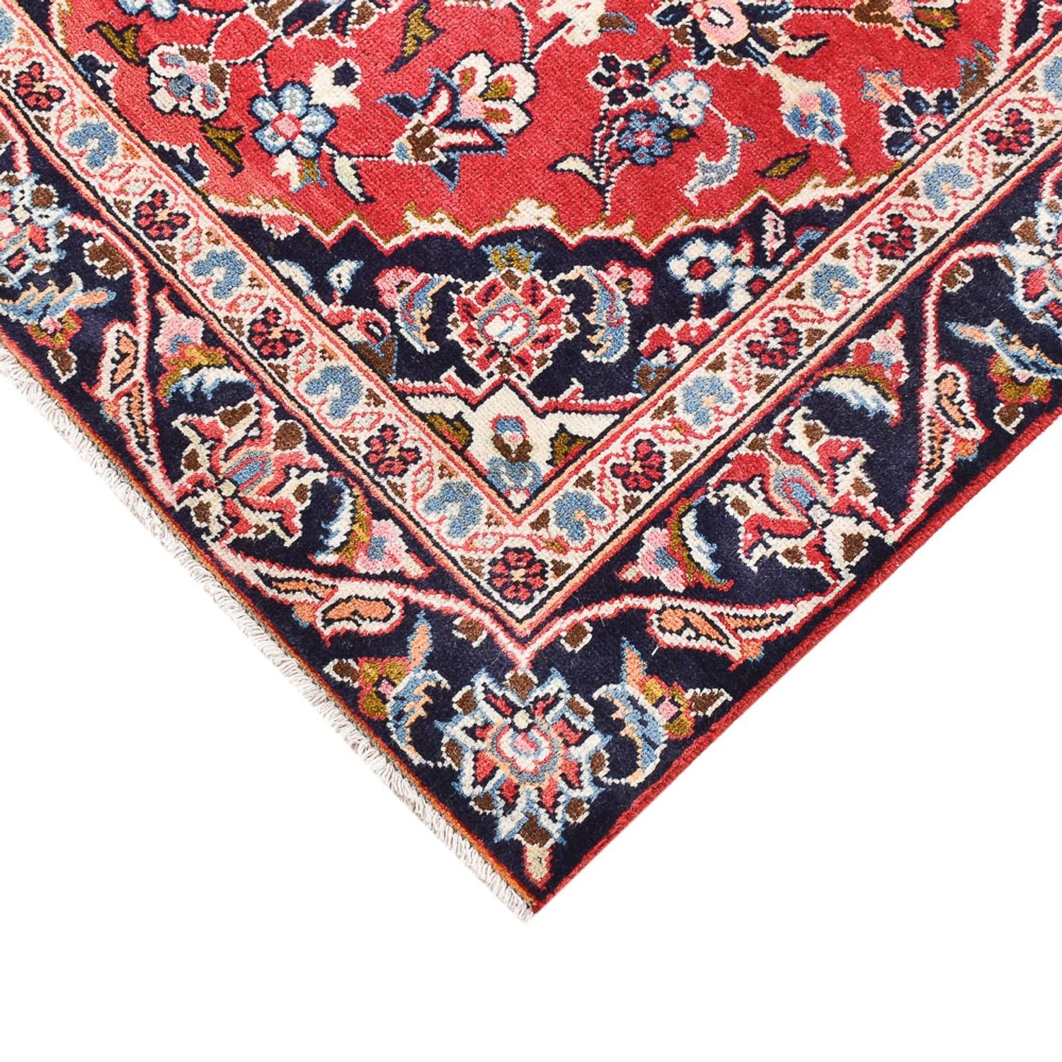 Perserteppich - Keshan - 142 x 90 cm - rot - Image 2