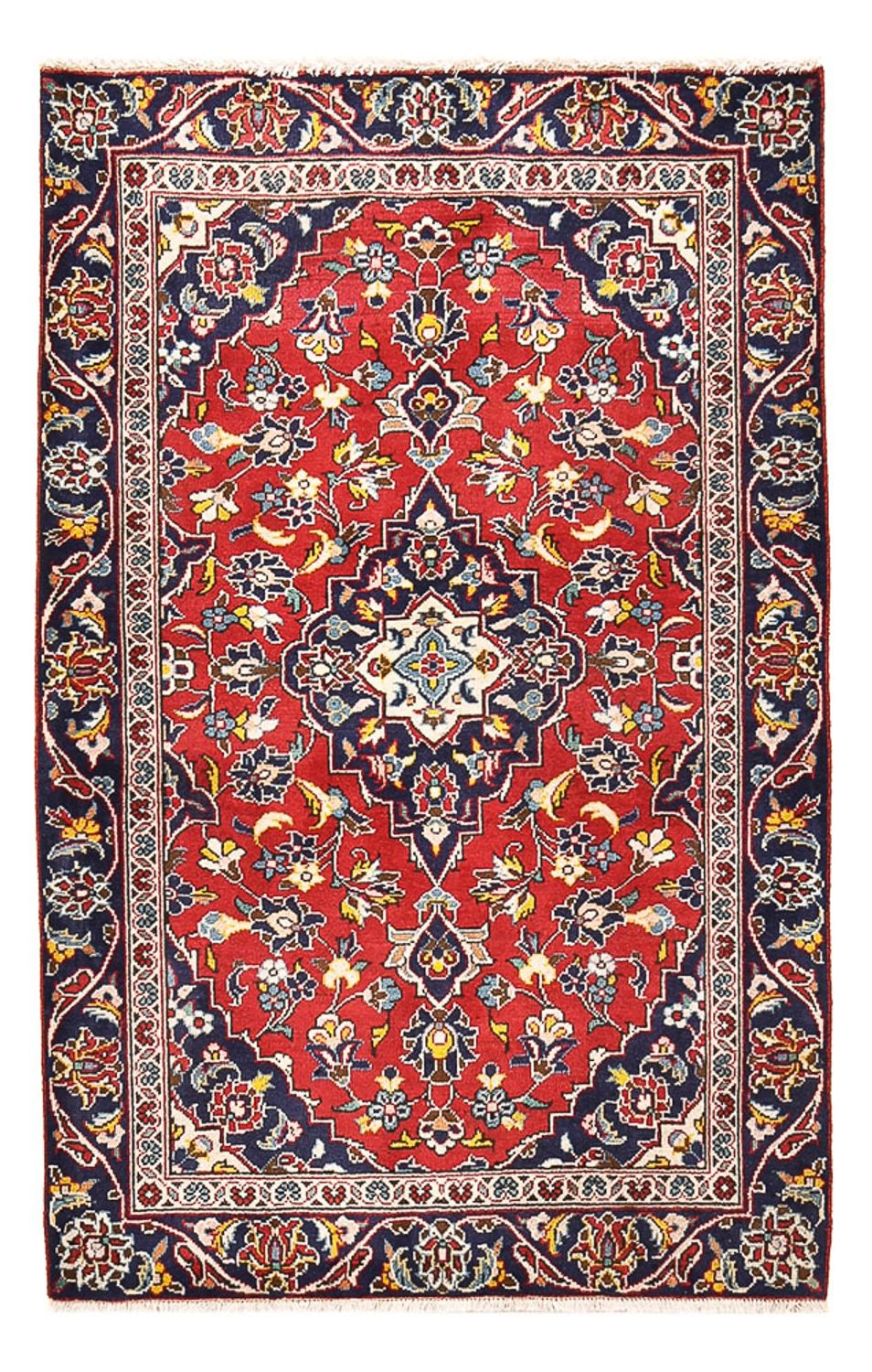 Perserteppich - Keshan - 142 x 90 cm - rot