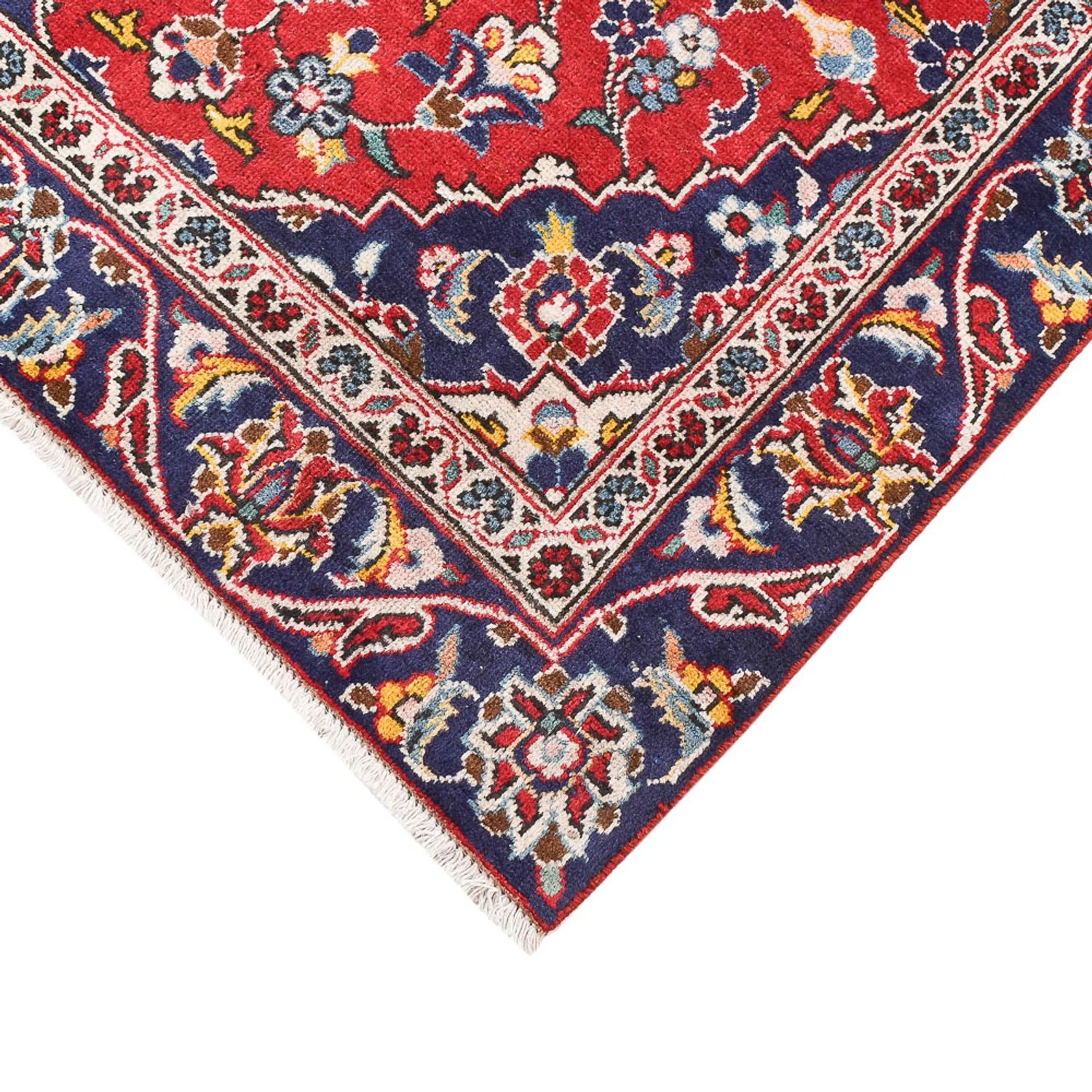 Perserteppich - Keshan - 142 x 90 cm - rot - Image 2