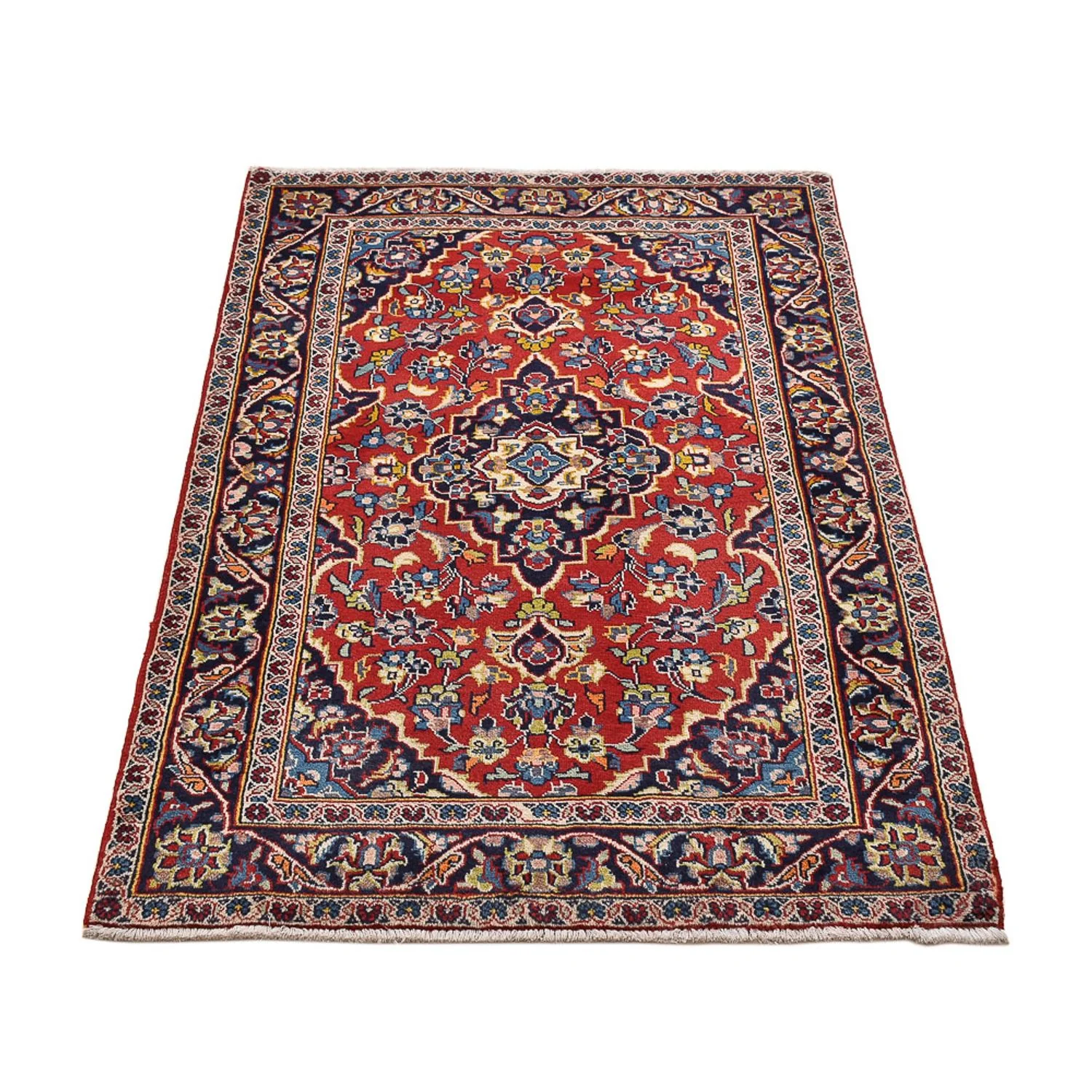 Perserteppich - Keshan - 143 x 93 cm - rot - Image 5