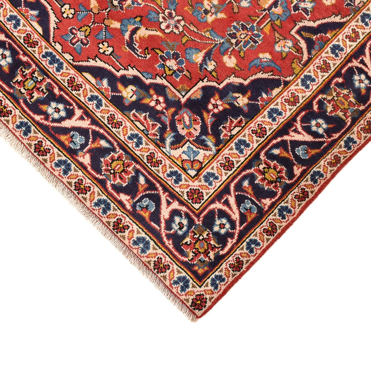 Perserteppich - Keshan - 145 x 97 cm - hellrot - Image 2