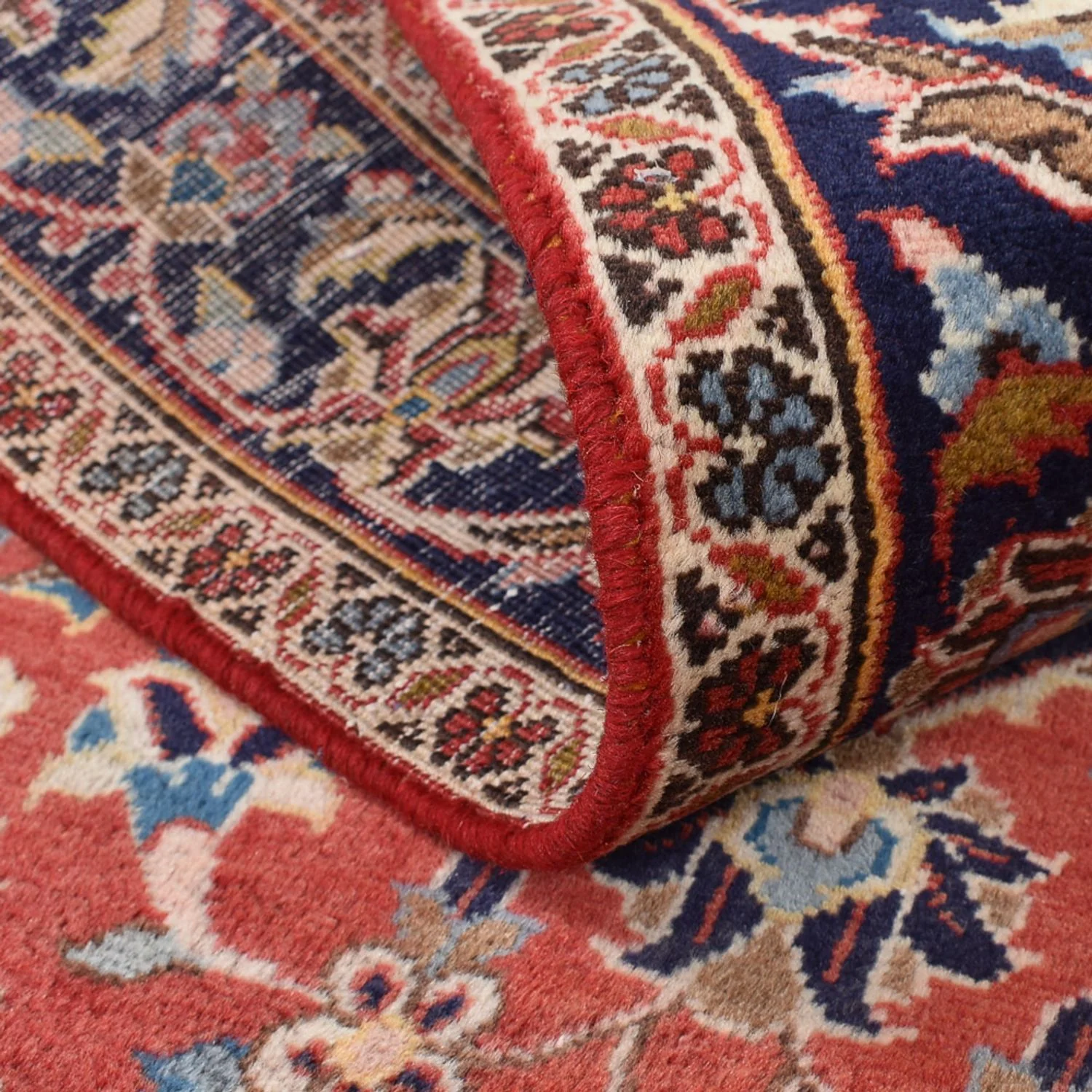 Perserteppich - Keshan - 147 x 98 cm - rot - Image 4