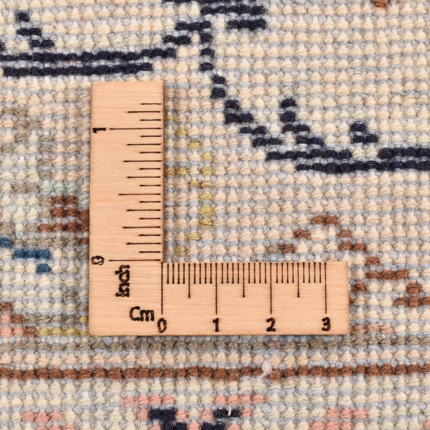 Perserteppich - Keshan - 150 x 98 cm - beige - Image 6