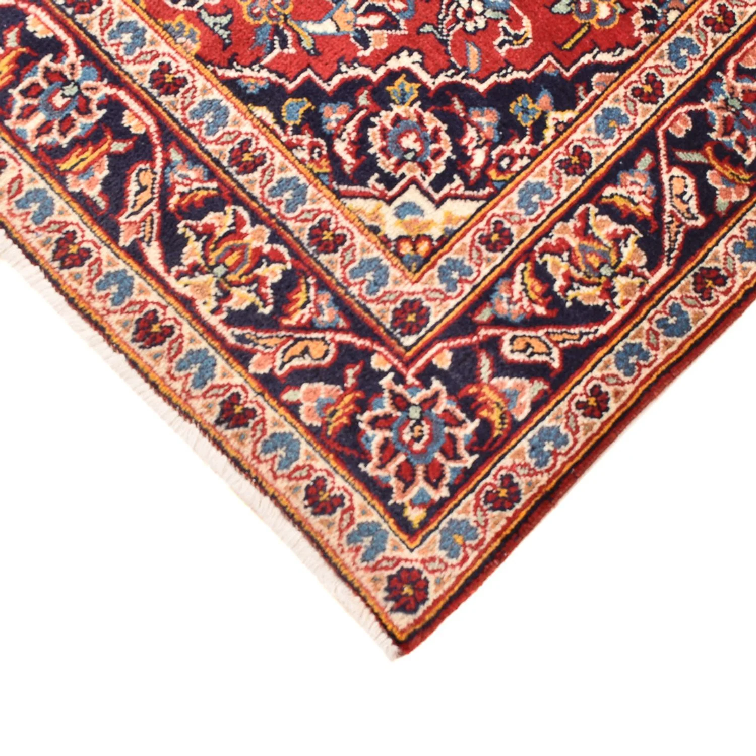 Perserteppich - Keshan - 151 x 96 cm - hellrot - Image 2