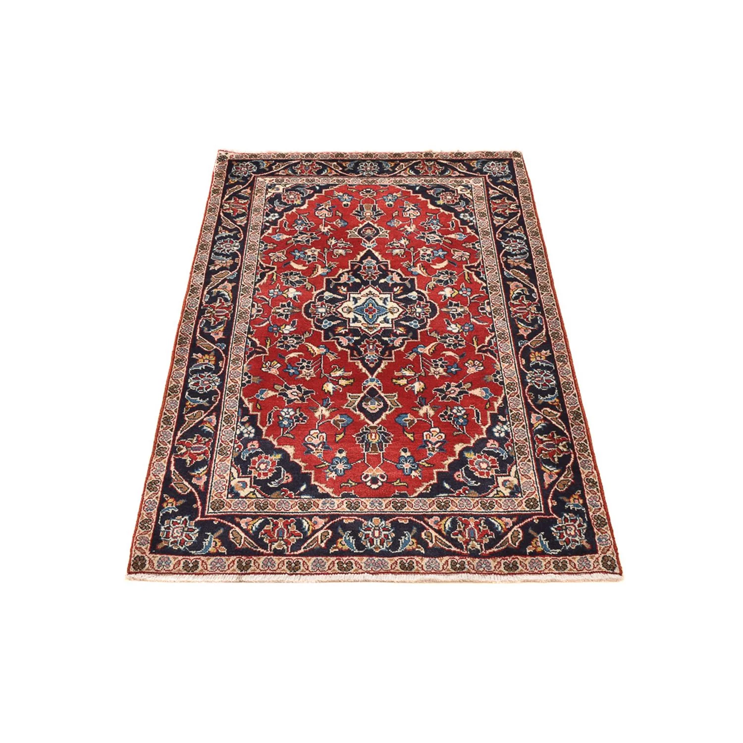 Perserteppich - Keshan - 152 x 96 cm - rot - Image 5