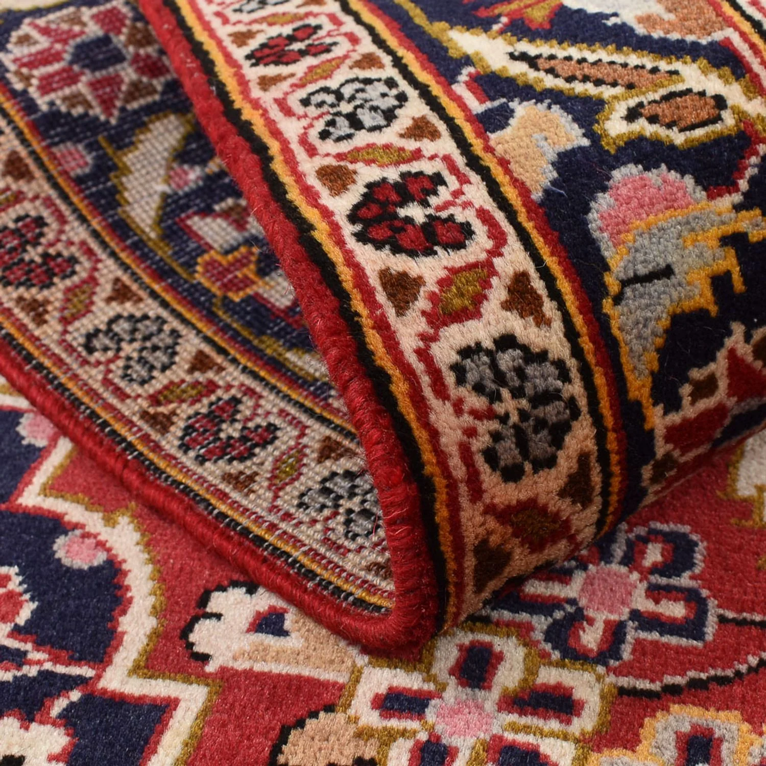 Perserteppich - Keshan - 153 x 104 cm - rot - Image 4