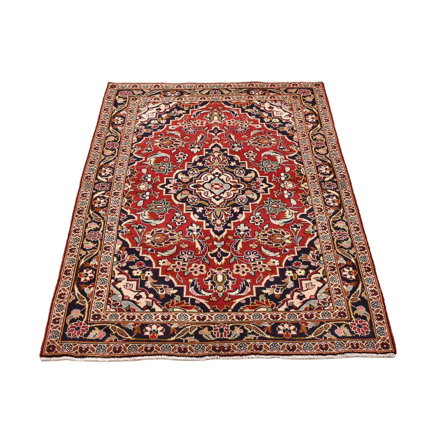Perserteppich - Keshan - 153 x 104 cm - rot - Image 5