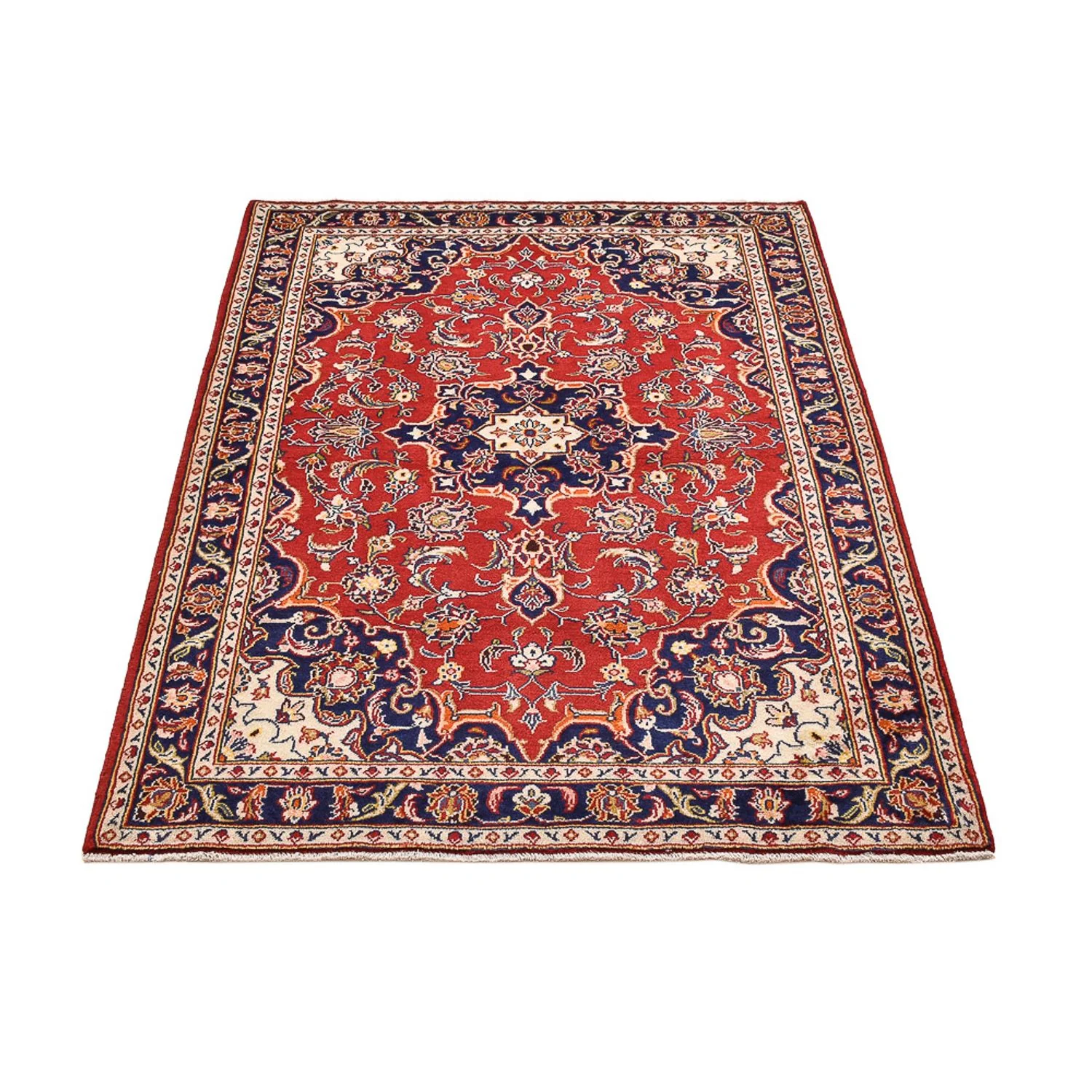 Perserteppich - Keshan - 154 x 112 cm - rot - Image 5